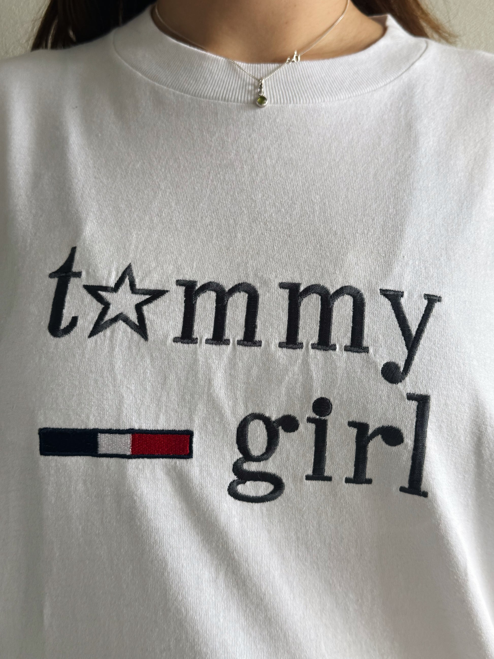 (XL) 00’S VINTAGE TOMMY GIRL TEE