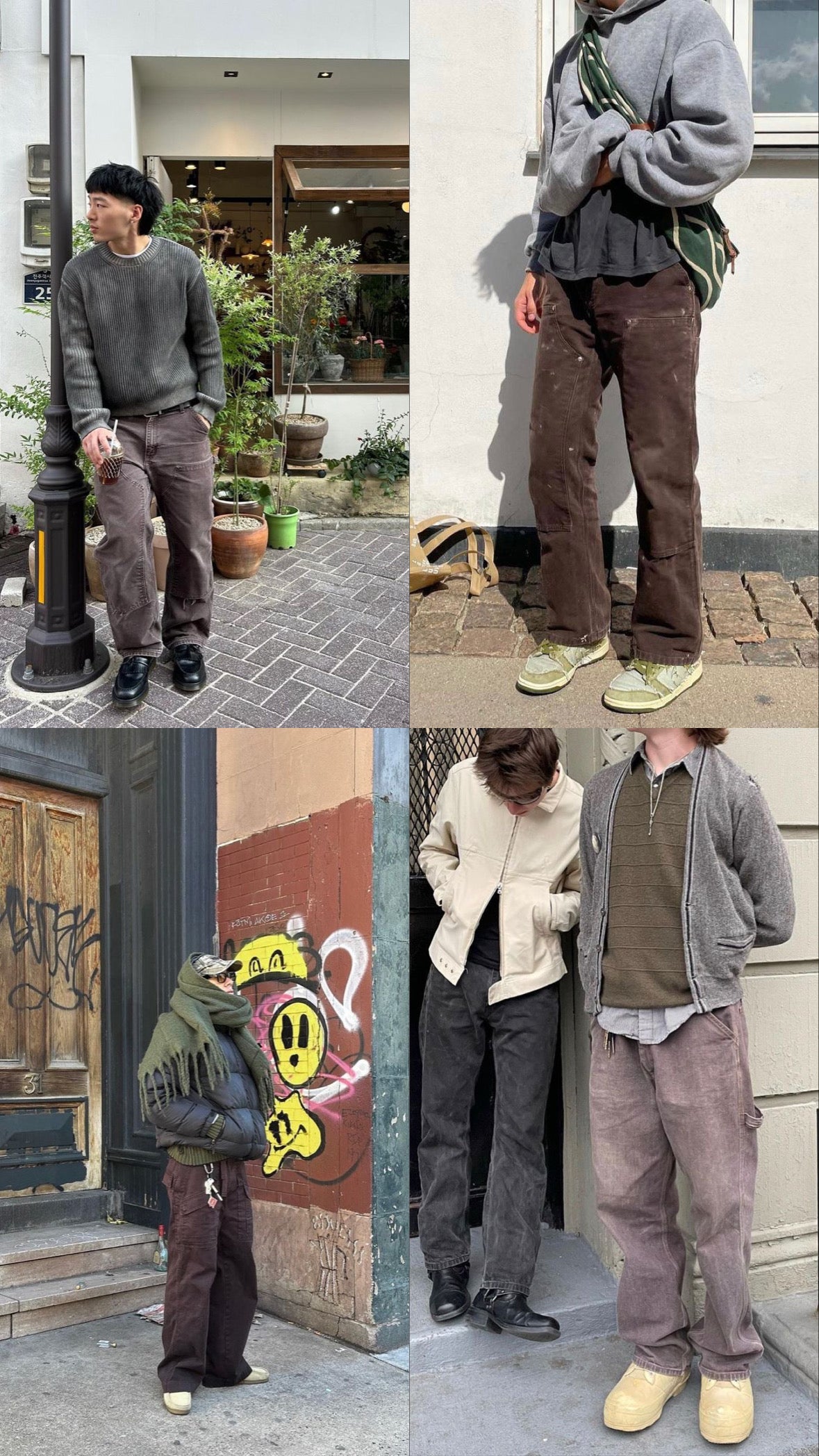 1990’S VINTAGE DICKIES WORKWEAR COFFEE PANTS