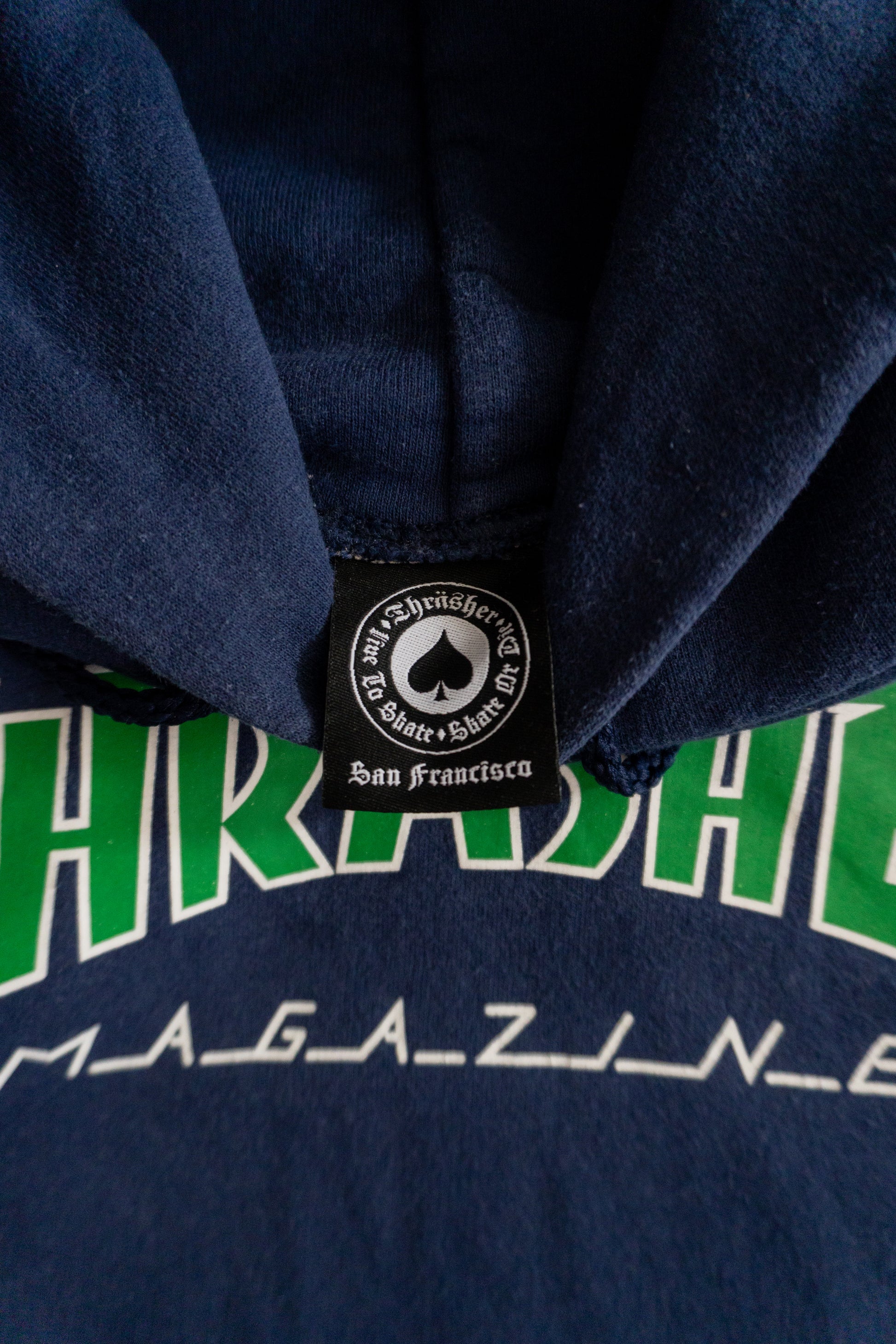 (M) Y2K THRASHER SKATE HOODIE