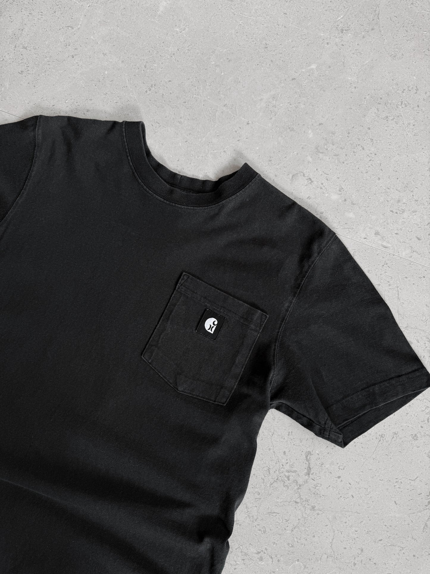 (S) Carhartt x Hurley Black Pocket Tee