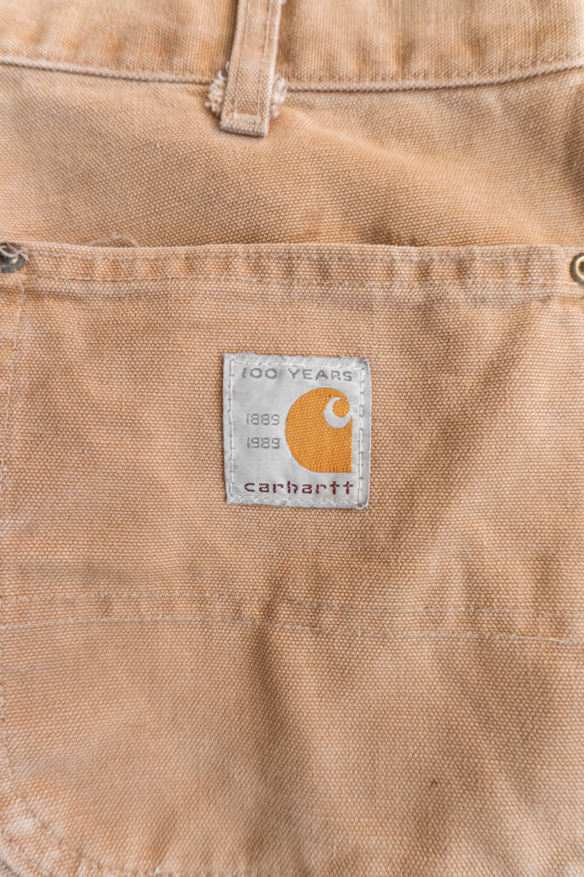 VINTAGE 100 YEARS CARHARTT DOUBLE KNEE PANTS - 32x32