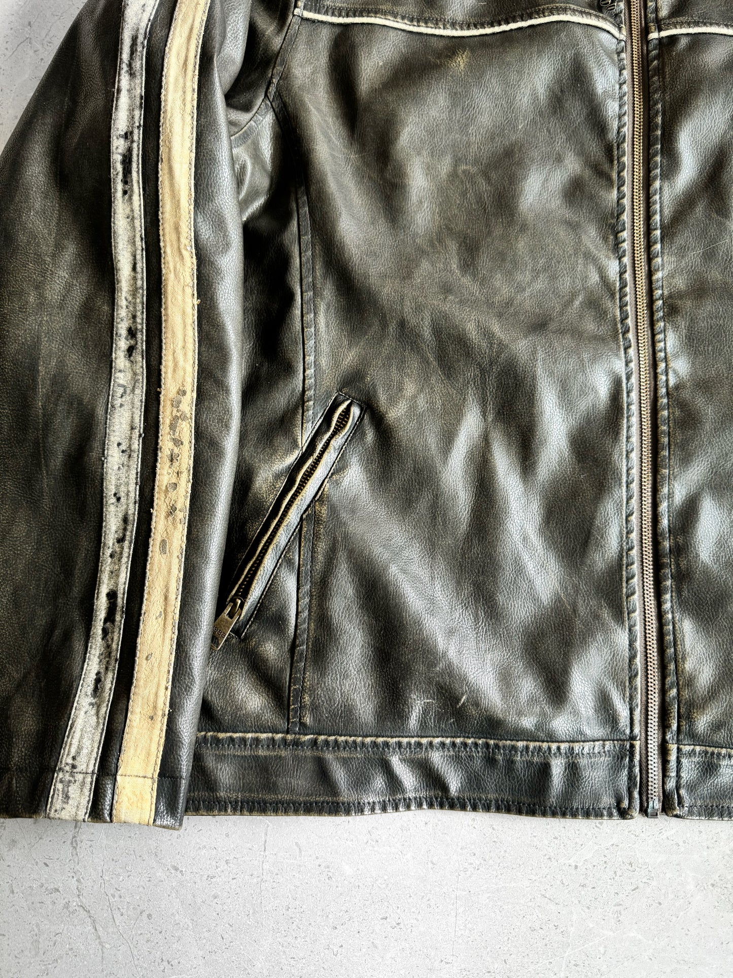 Vintage Arizona Faded Leather Jacket