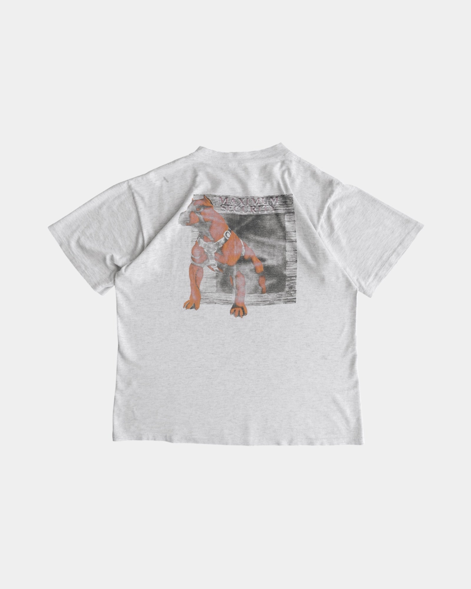 (BOXY M/L) VINTAGE RUDE DOG FADED TEE
