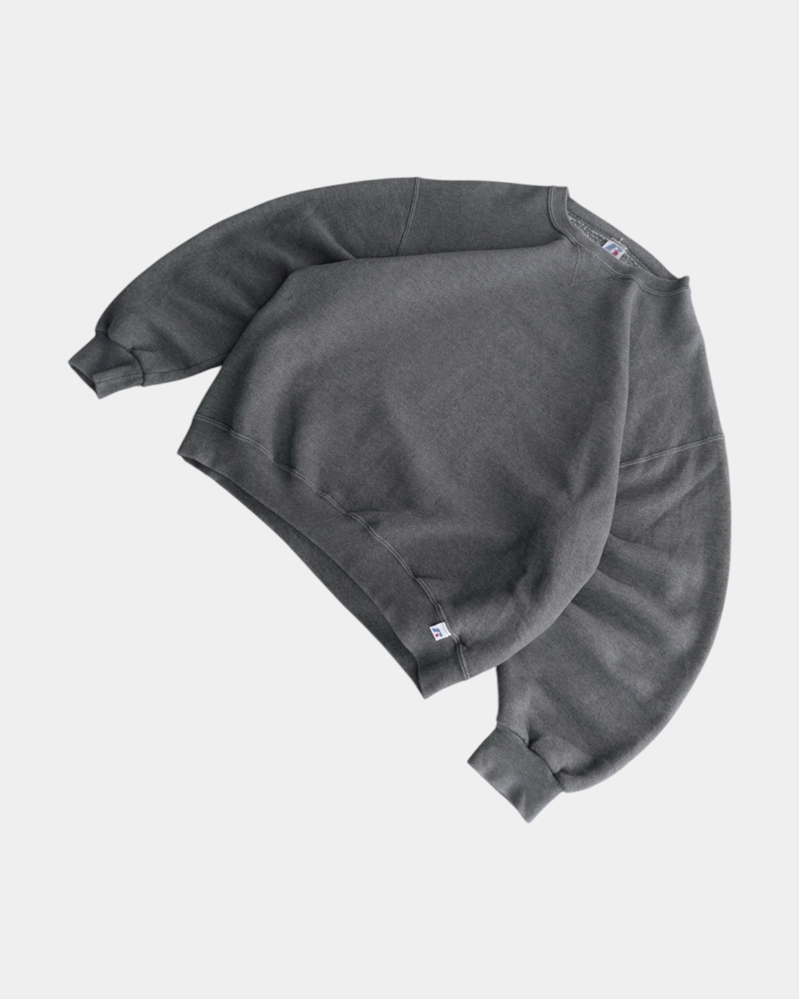 (L) RUSSELL GRAY CREWNECK