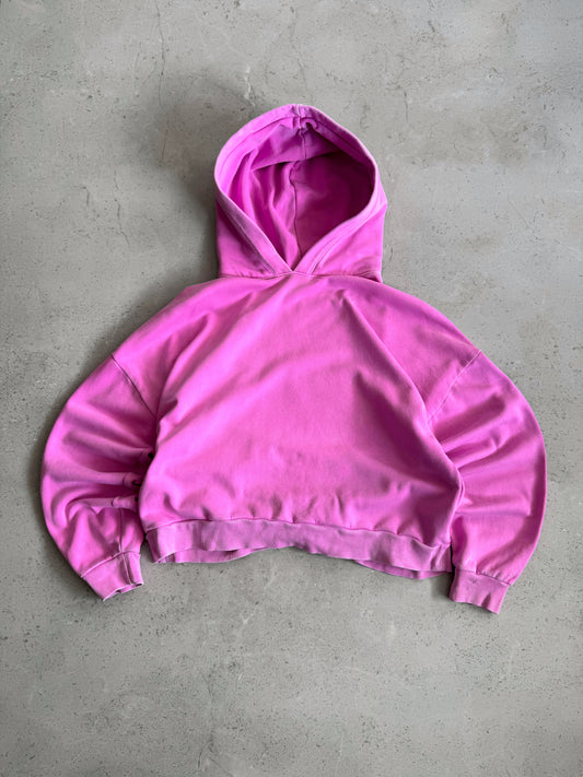 (BOXY M) GAP PINK BASIC HOODIE