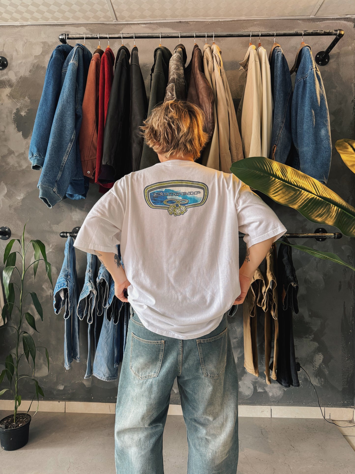 (XL) VINTAGE OCEAN PACIFIC SURF TEE