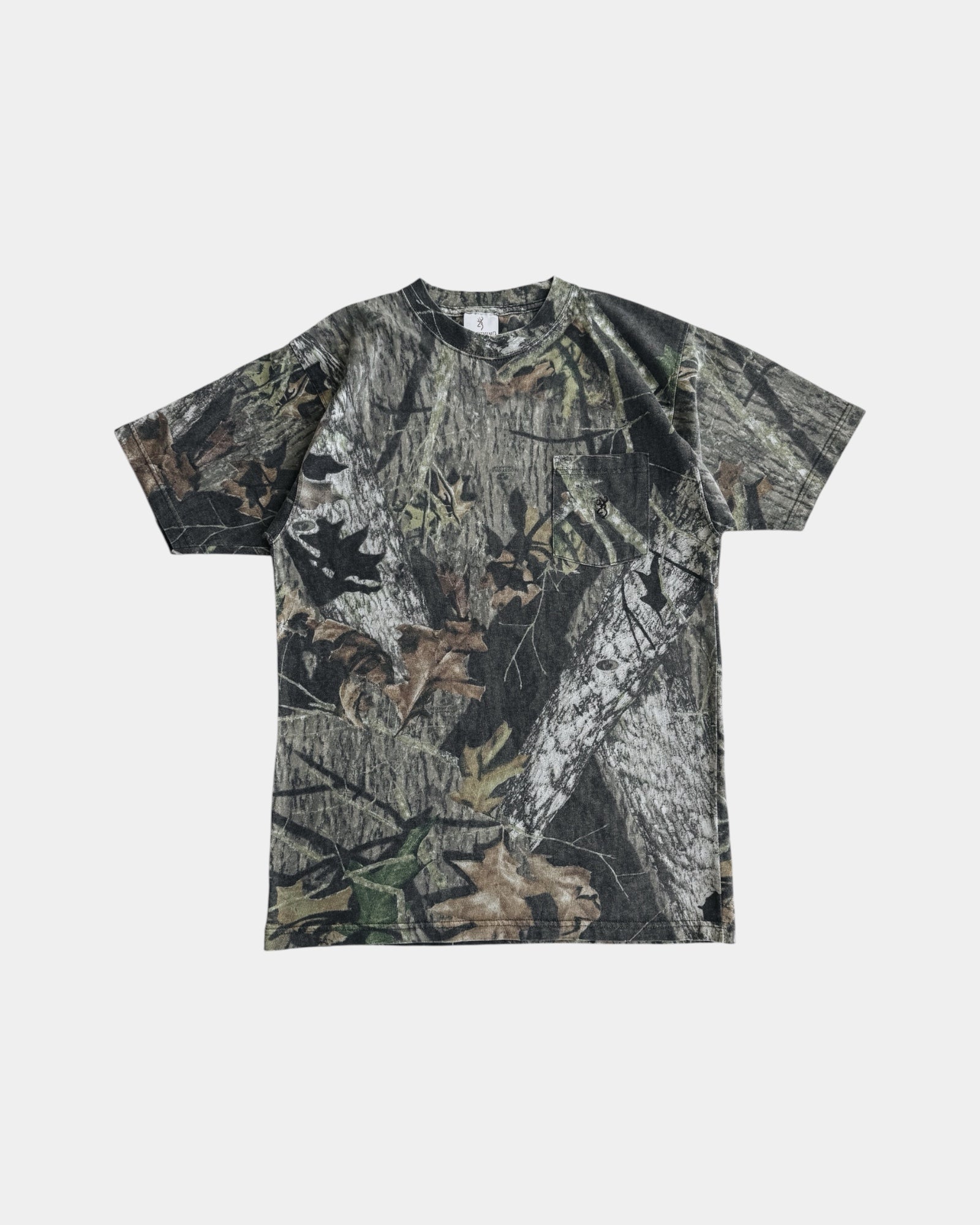 (S) VINTAGE REALTREE CAMO POCKET TEE