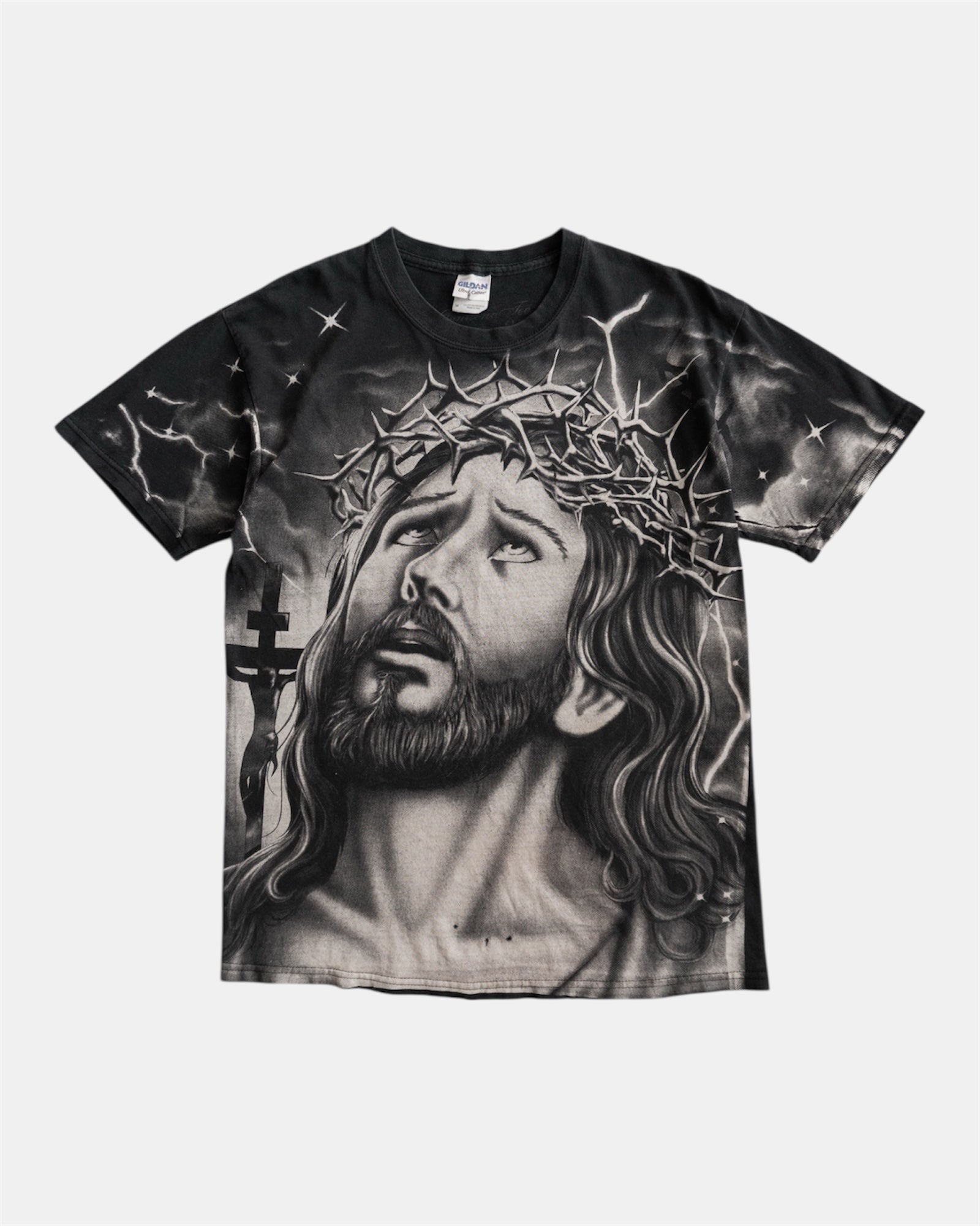 (M) VINTAGE JESUS AOP TEE