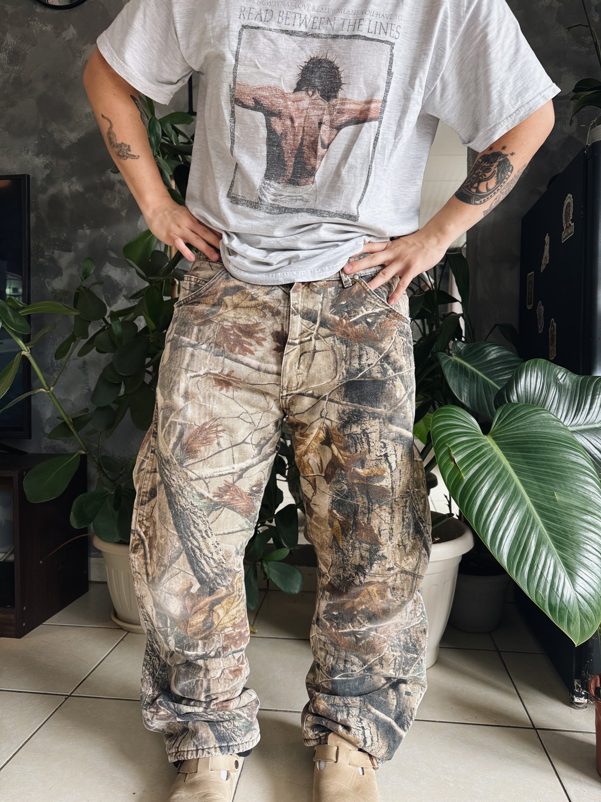VINTAGE REALTREE CAMO PANTS - 36x32