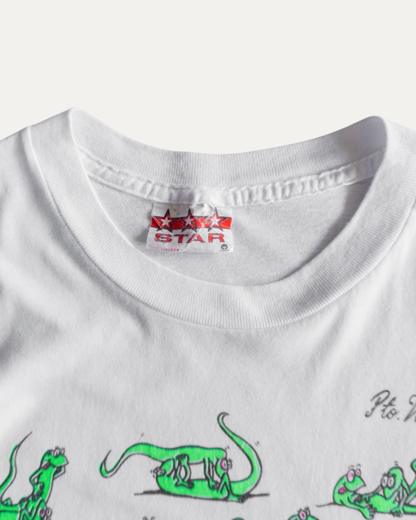 (L) 00’S VINTAGE IGUANA SEX POSITION TEE