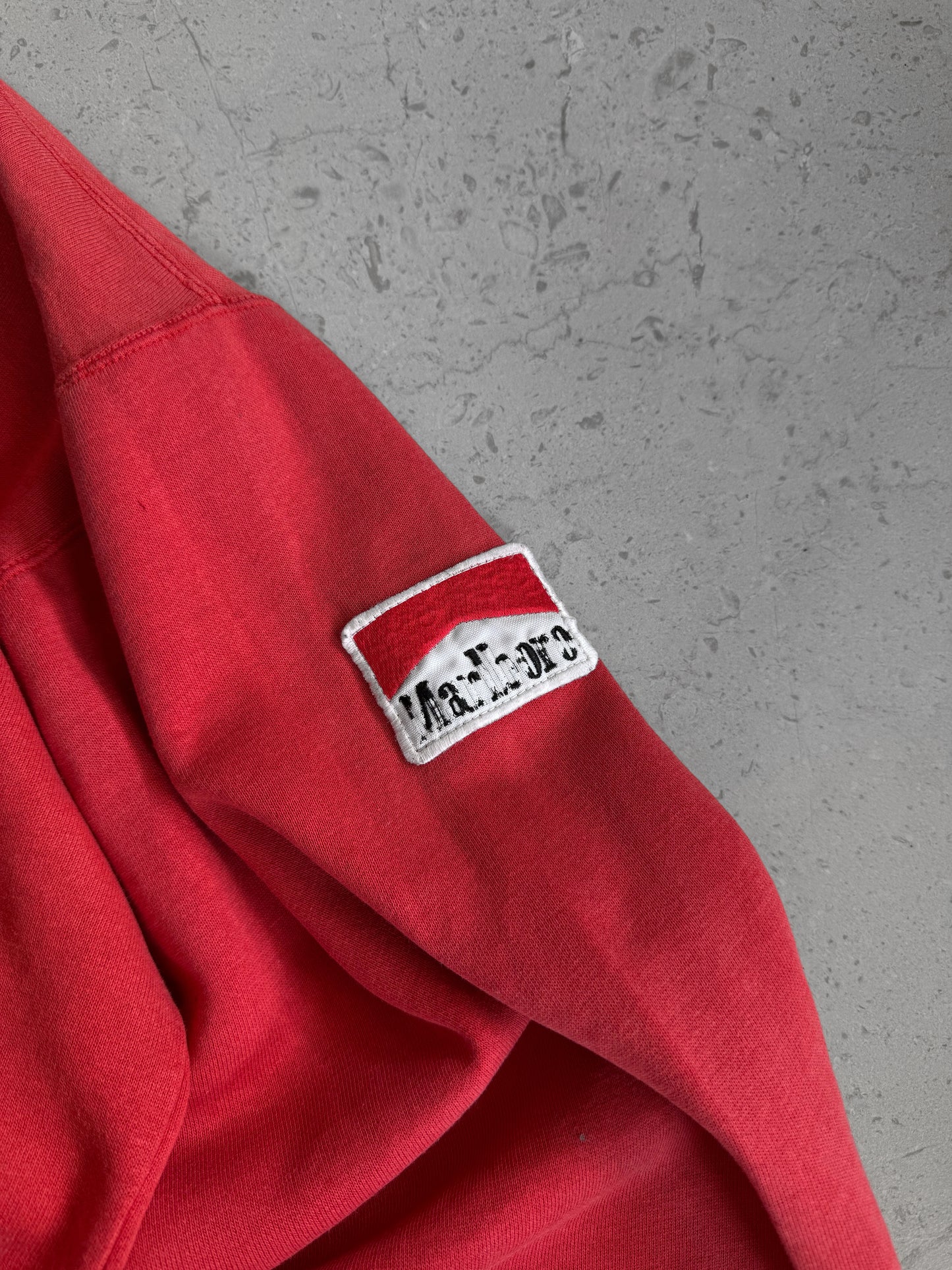 (BOXY XL) 1990’S VINTAGE MARLBORO RED HOODIE COLLECTION