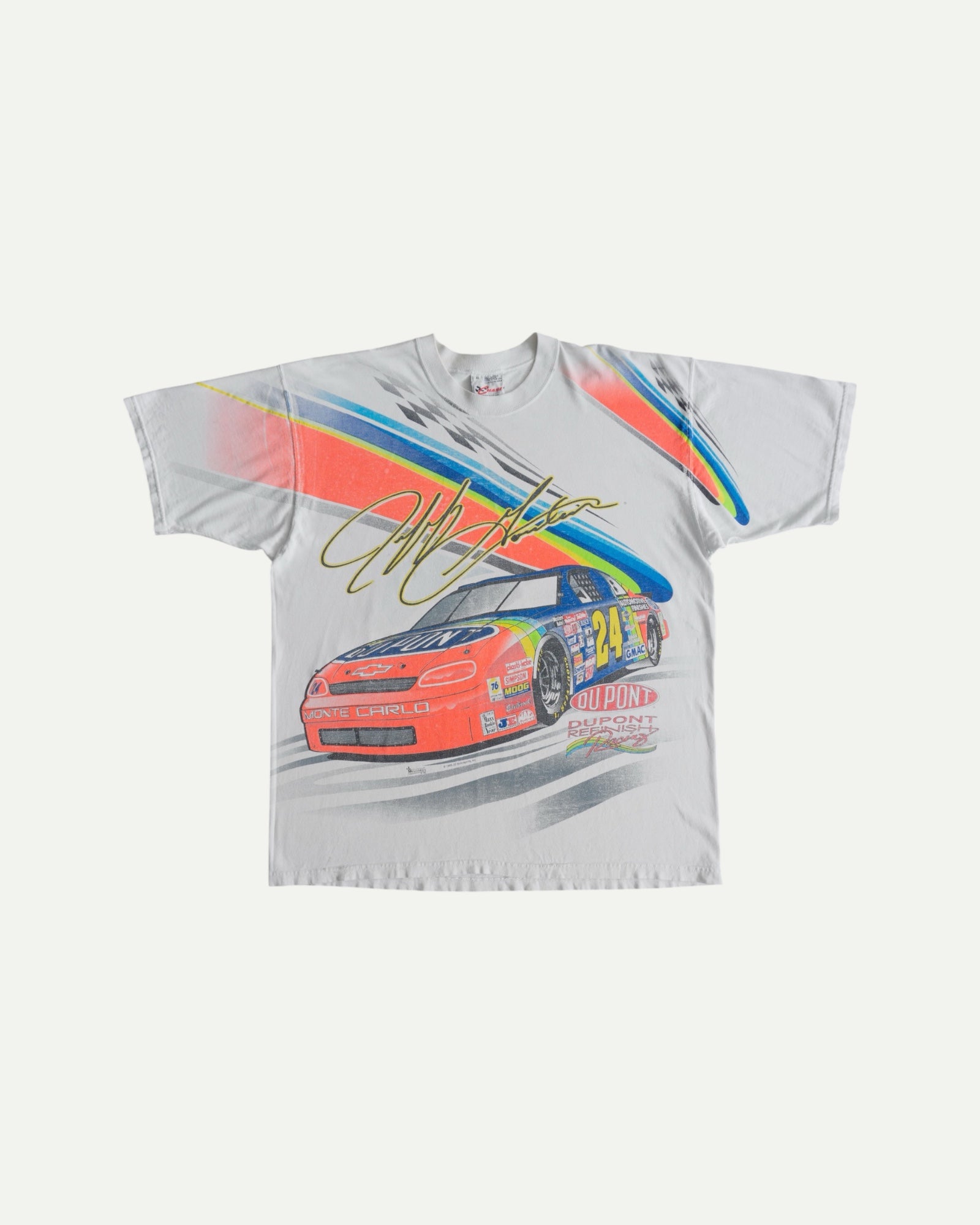 (XL) 90’S VINTAGE NASCAR JEFF GORDON AOP TEE