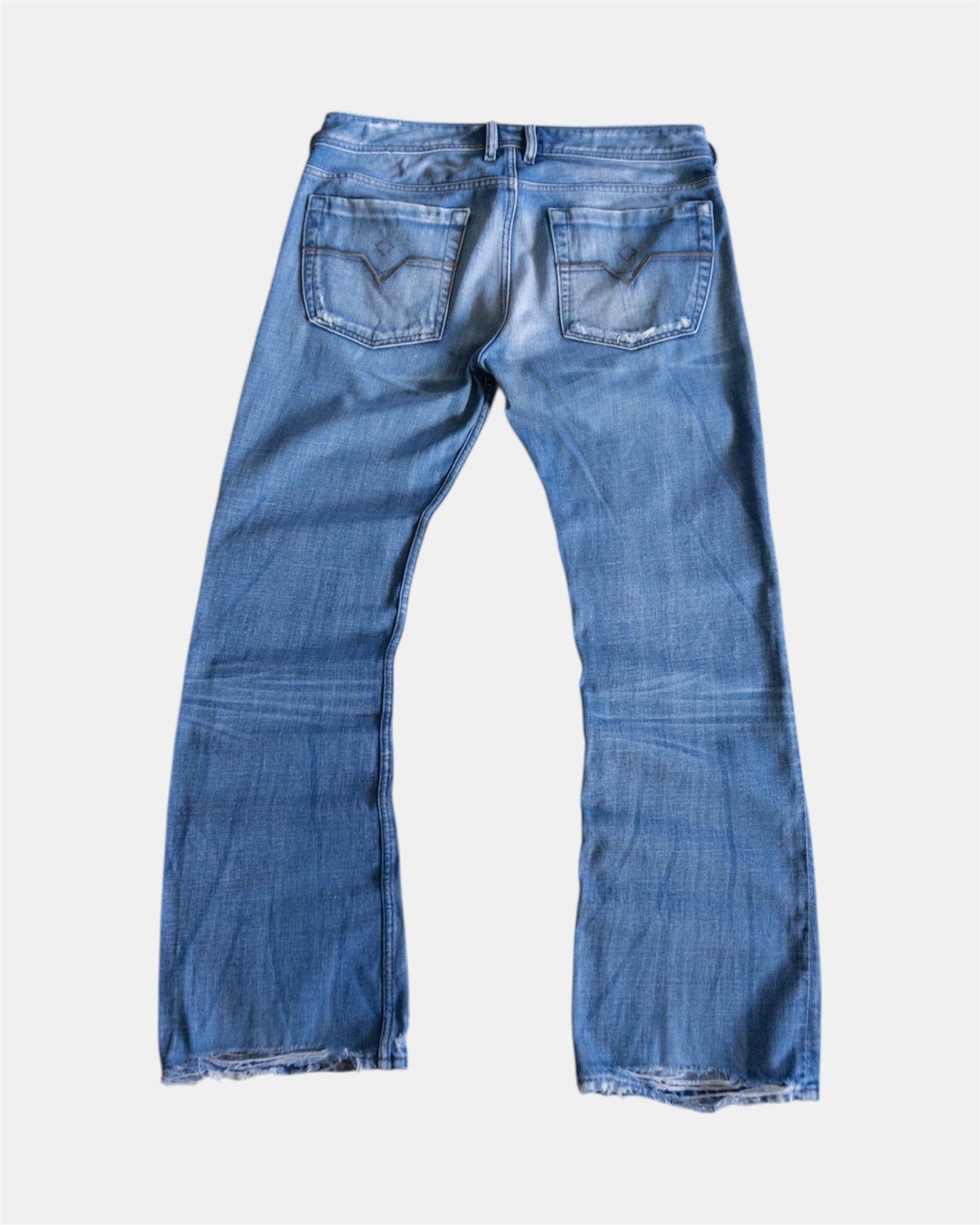 VINTAGE DIESEL DENIM FLARED JEANS - 33x32