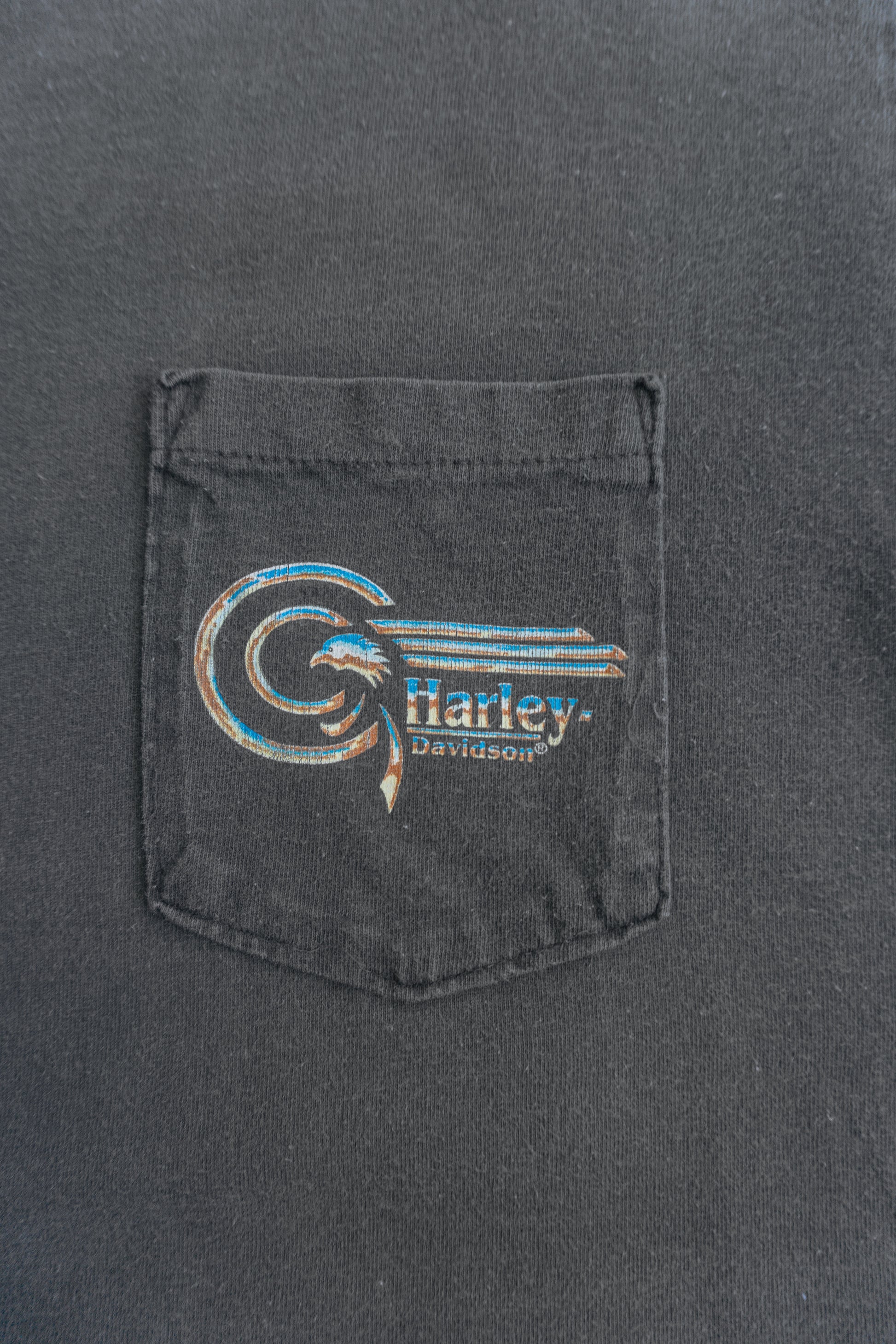 (L) 90’S VINTAGE HARLEY DAVIDSON EAGLE TEE