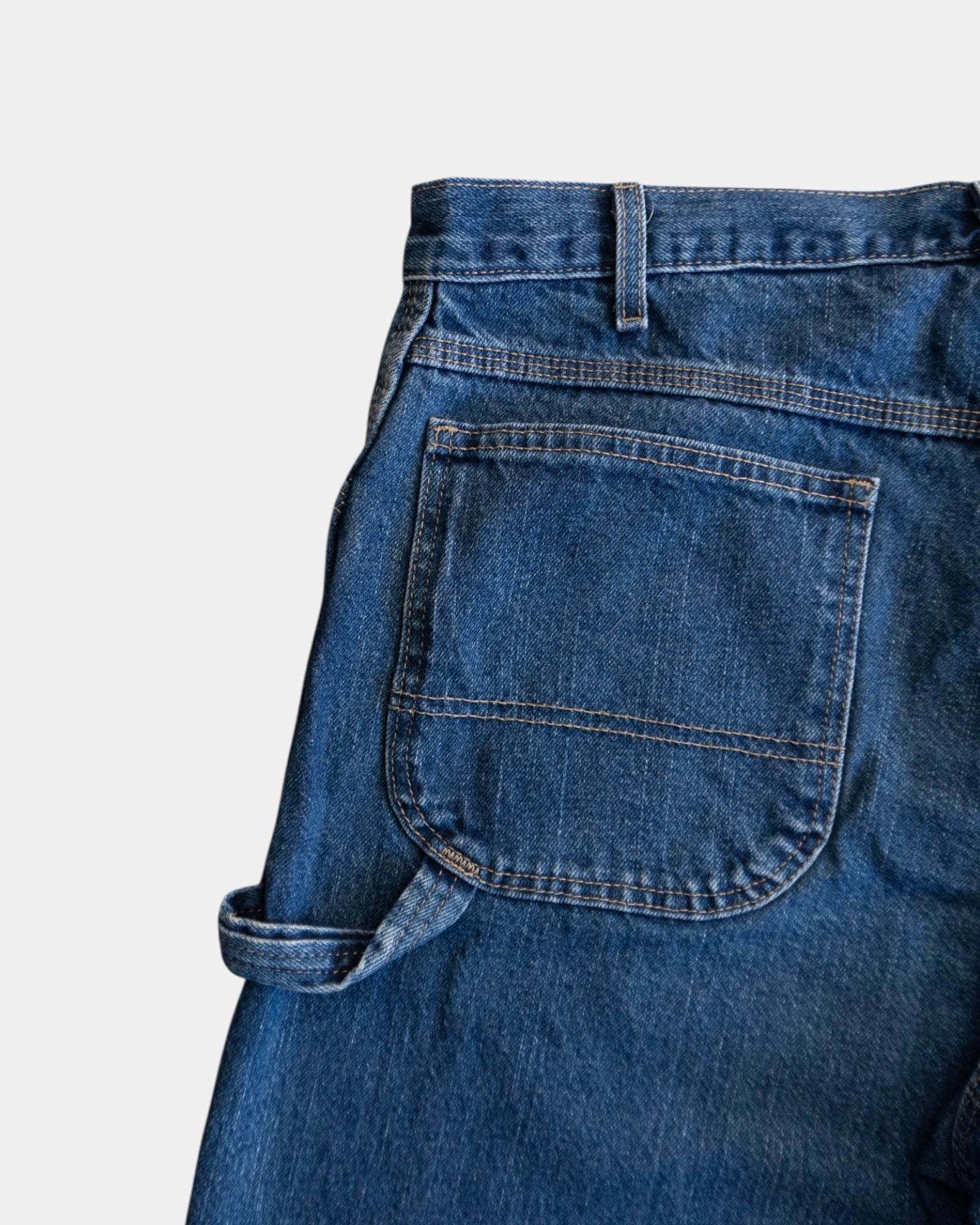VINTAGE DICKIES DENIM CARPENTER JORT - 36