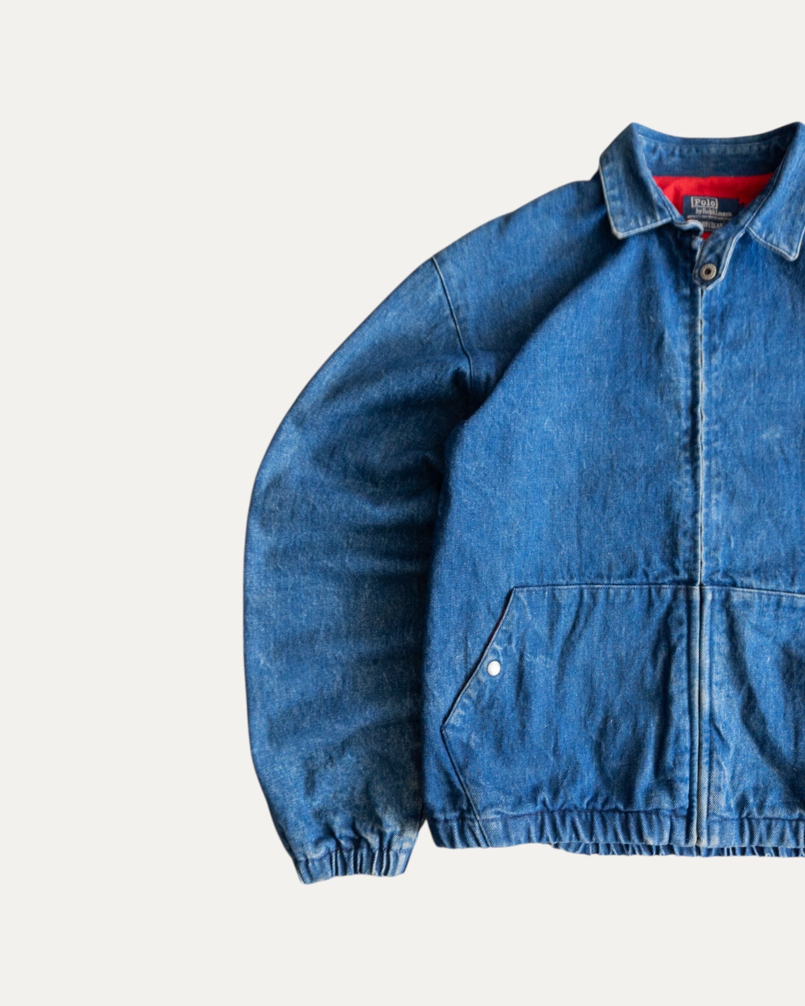 (FIT M) VINTAGE POLO RALPH LAUREN DENIM JACKET