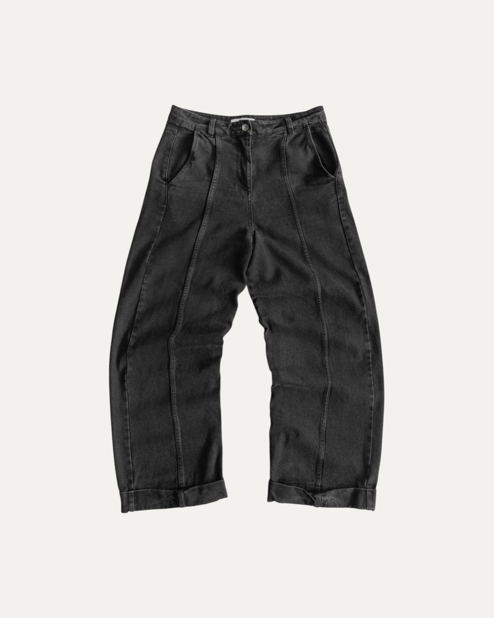 HENRIK VIBSKOV BLACK DENIM PANTS - 30x30