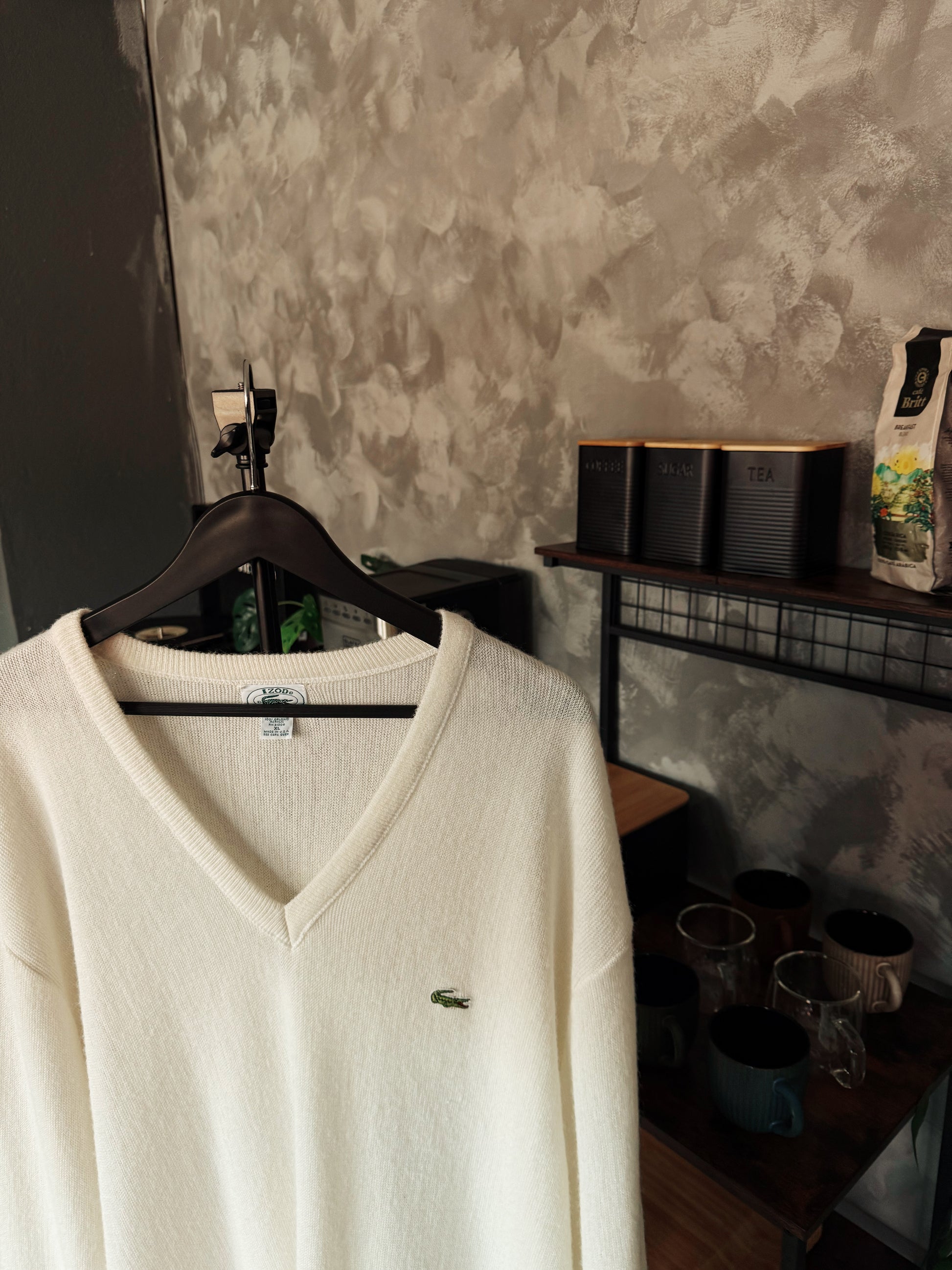 (L/XL) 90’S VINTAGE LACOSTE SWEATER