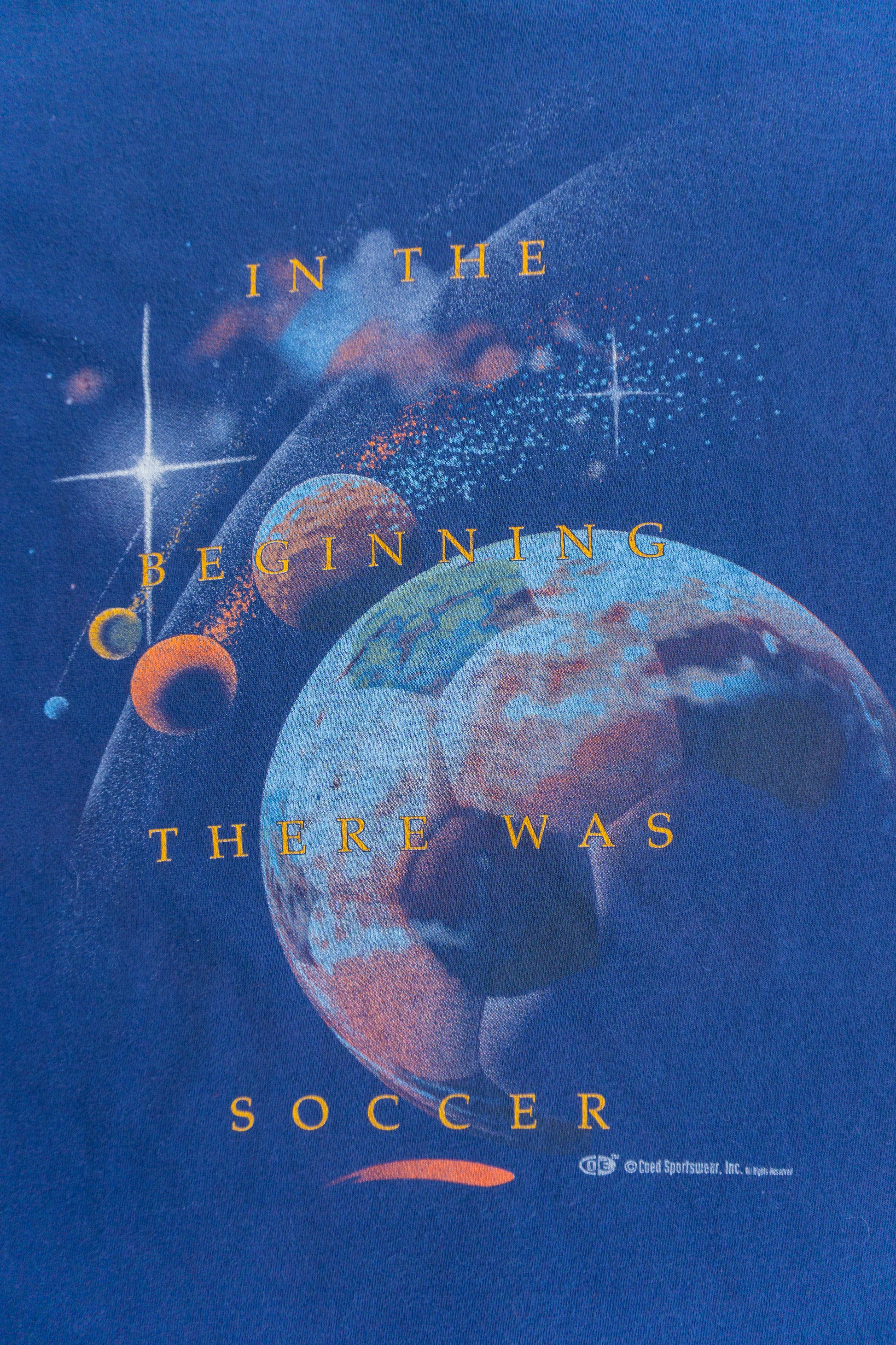 (L) 90’S VINTAGE FUNNY SOCCER FIFA TEE