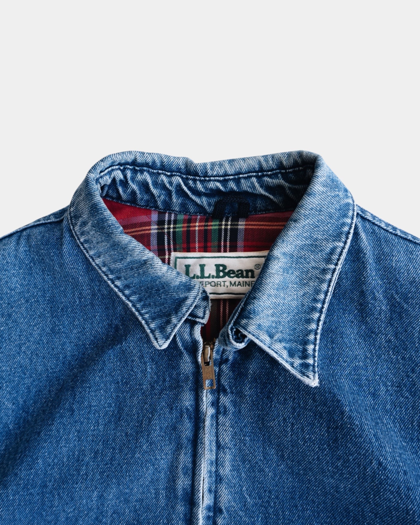 (M) VINTAGE L.L BEAN DENIM JACKET