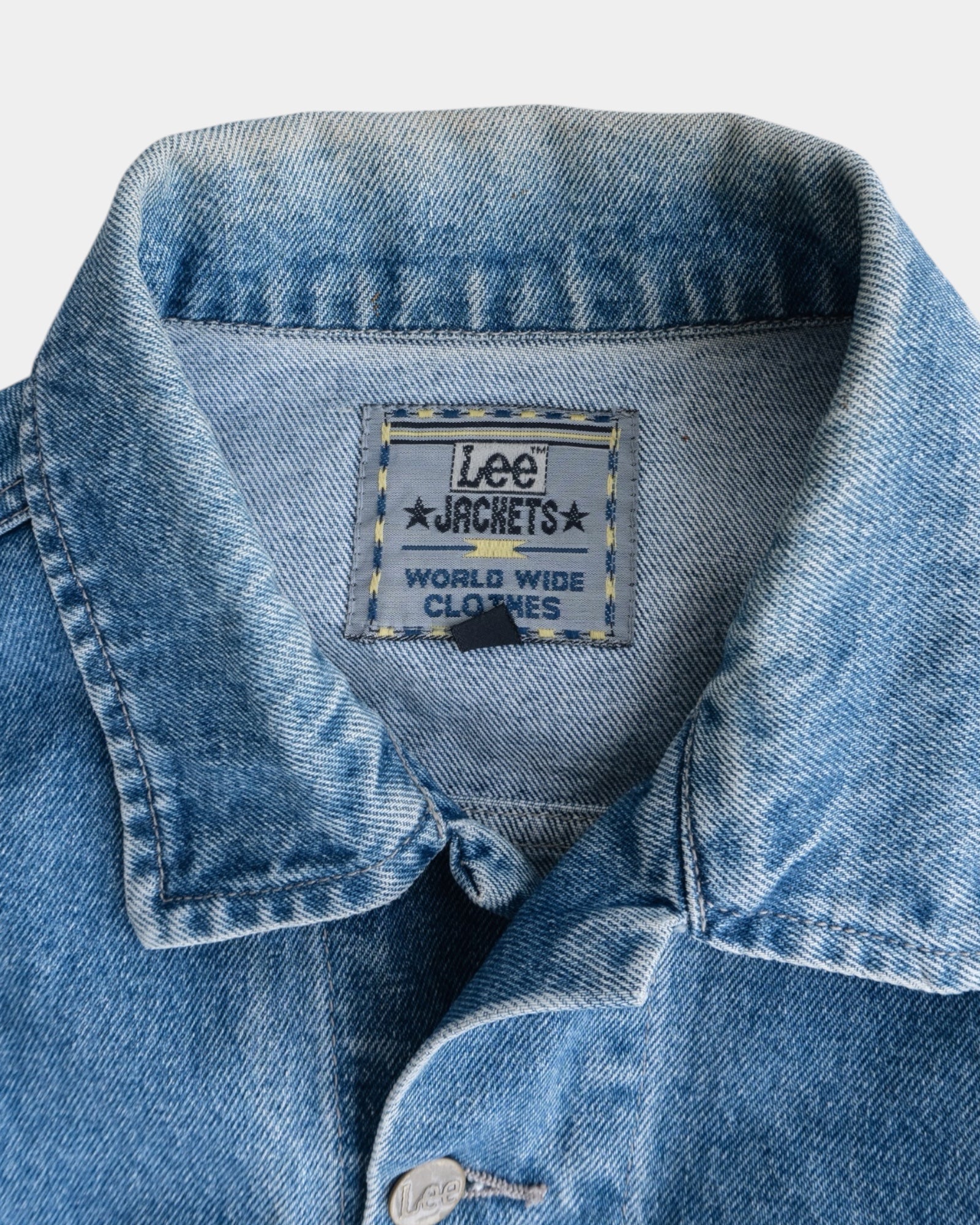 (L) VINTAGE LEE WESTERN DENIM JACKET