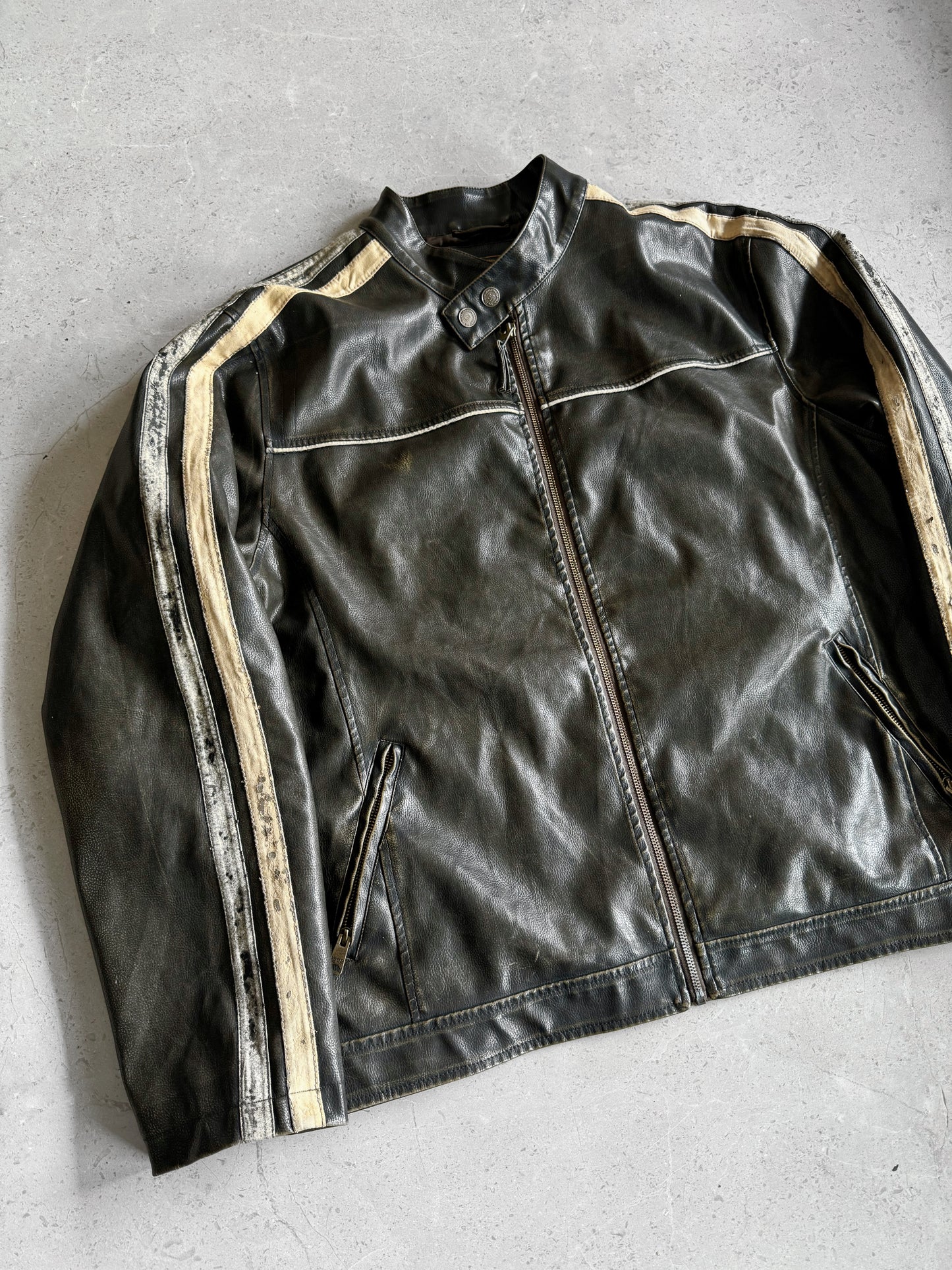 Vintage Arizona Faded Leather Jacket