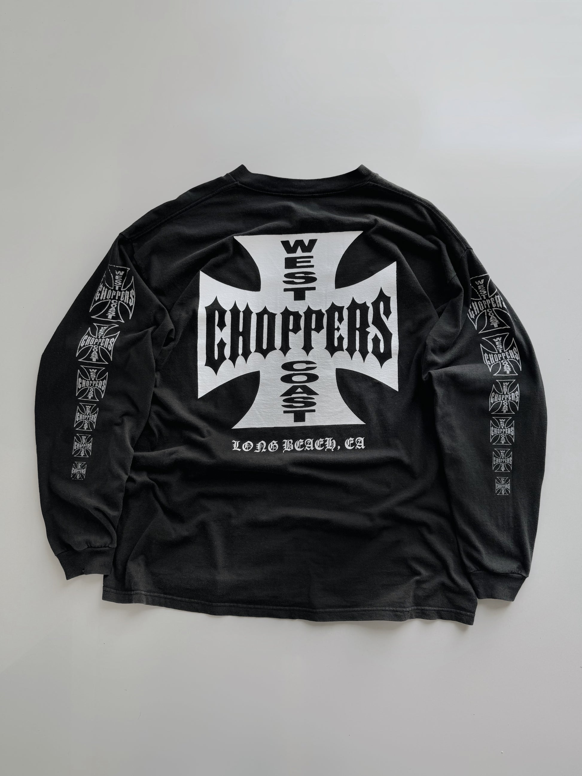 (L/XL) VINTAGE WEST COAST CHOPPERS LONG SLEEVE