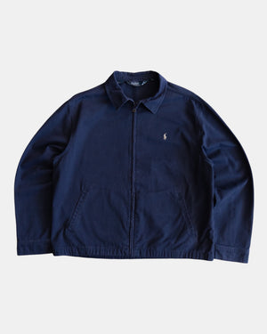 (L) VINTAGE POLO RALPH LAUREN NAVY JACKET