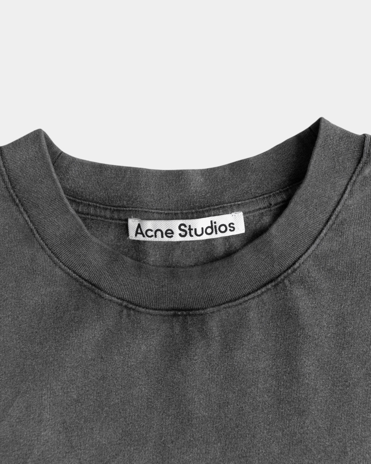 (L) ACNE STUDIOS EXTORR GRAY TEE