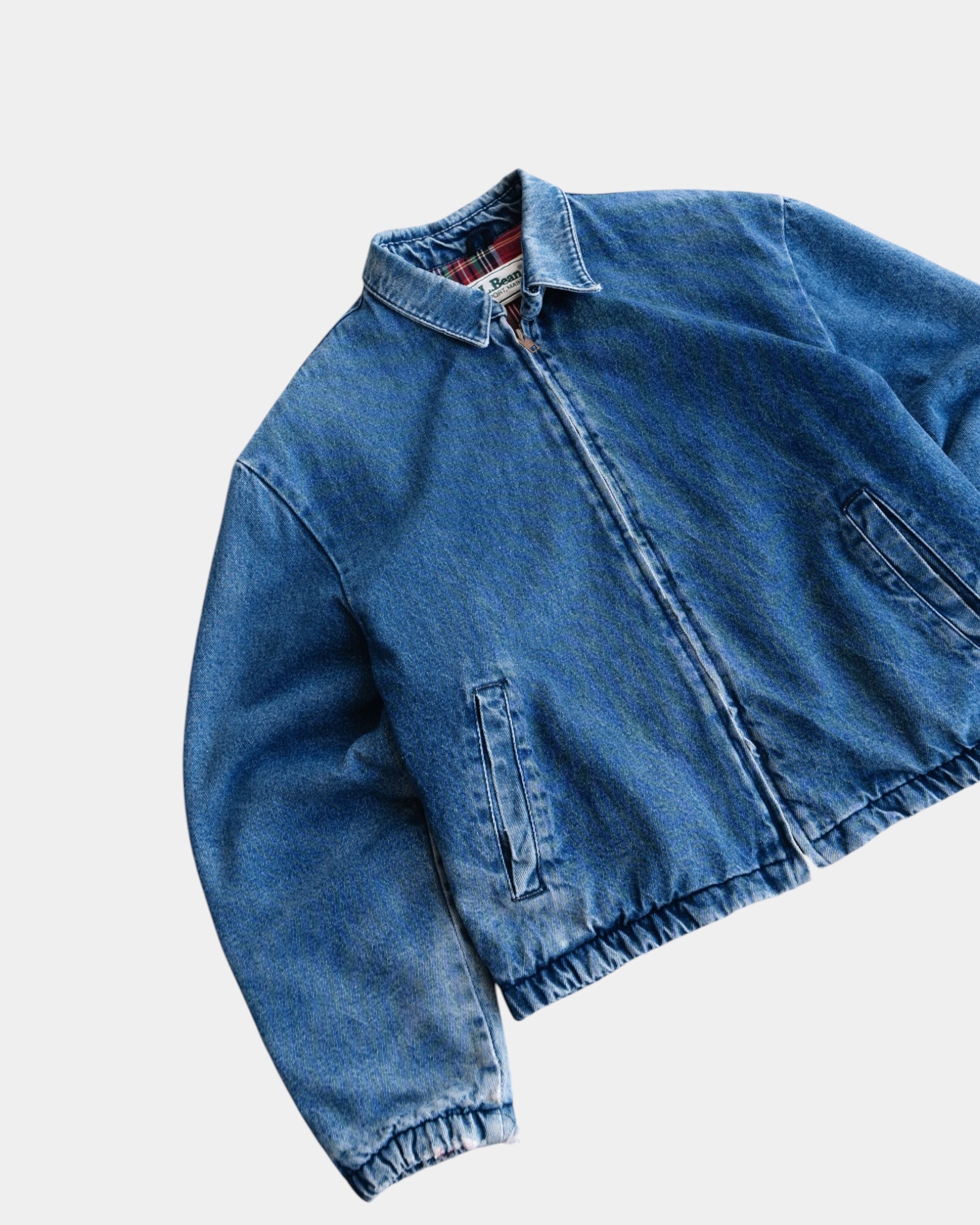 (M) VINTAGE L.L BEAN DENIM JACKET