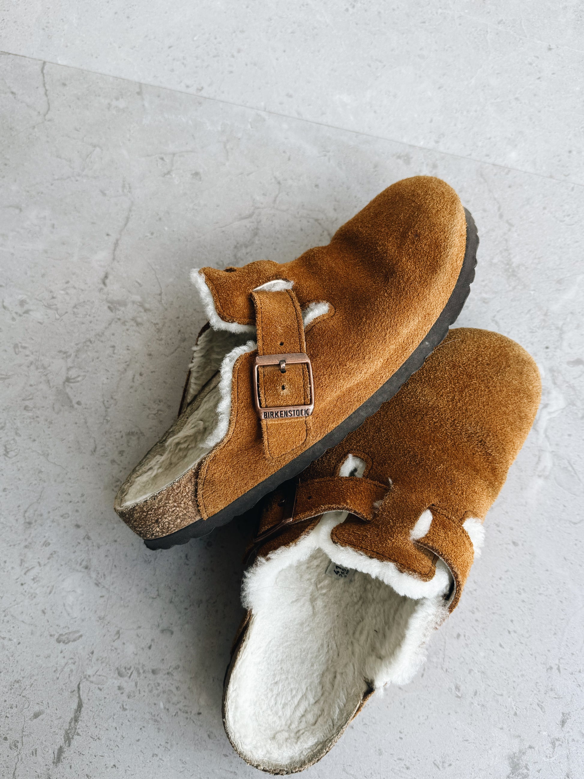 BIRKENSTOCK BOSTON SHEARLING - 41