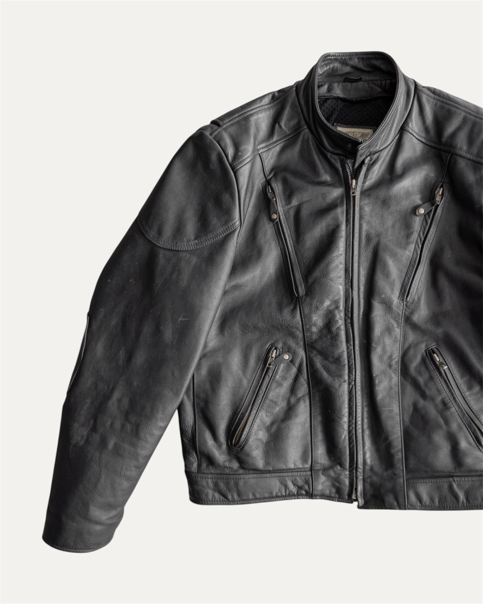 (L) VINTAGE OPEN ROAD WILSON AMAZING LEATHER JACKET