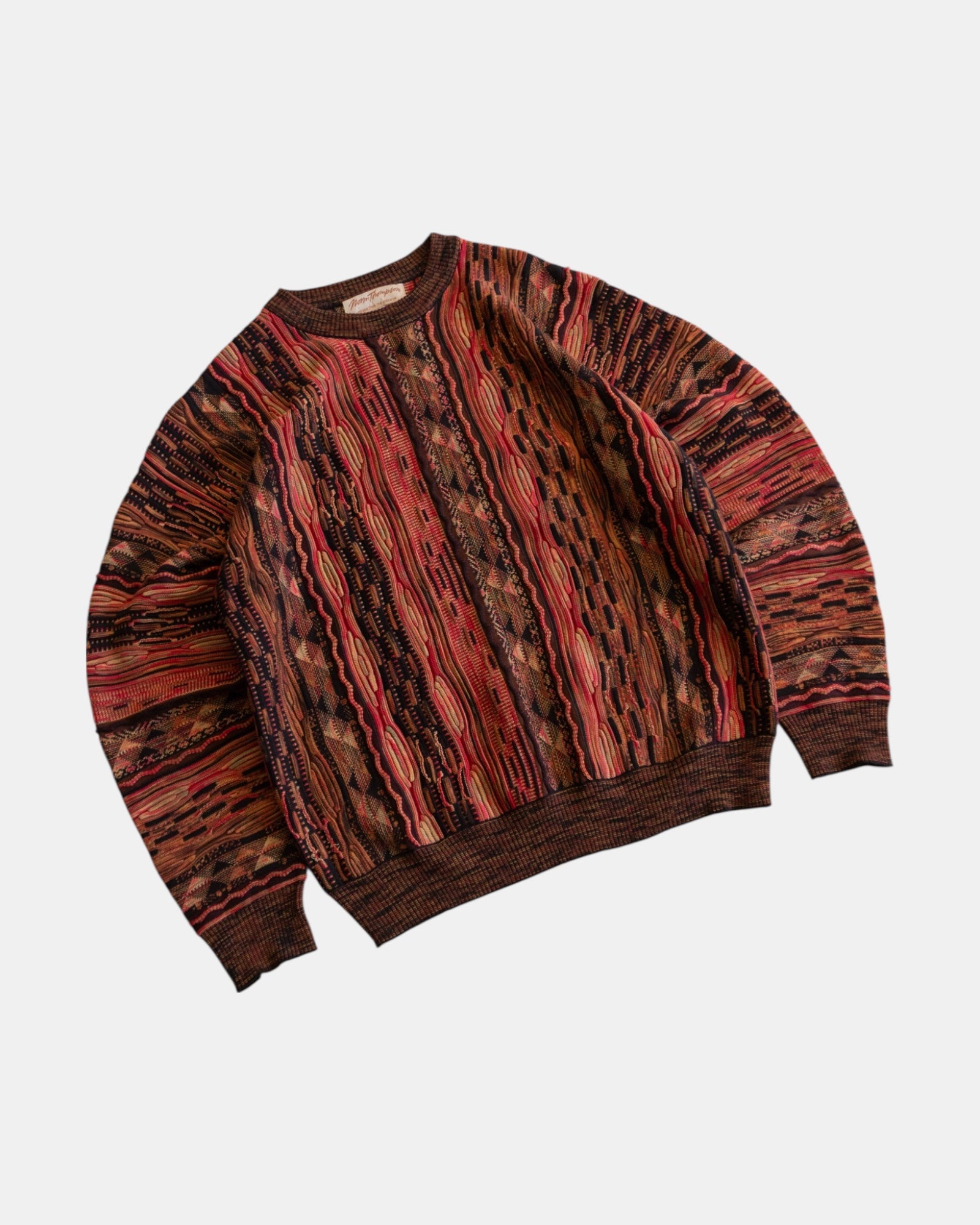 (L) VINTAGE NORM THOMPSON TYPE COOGI SWEATER