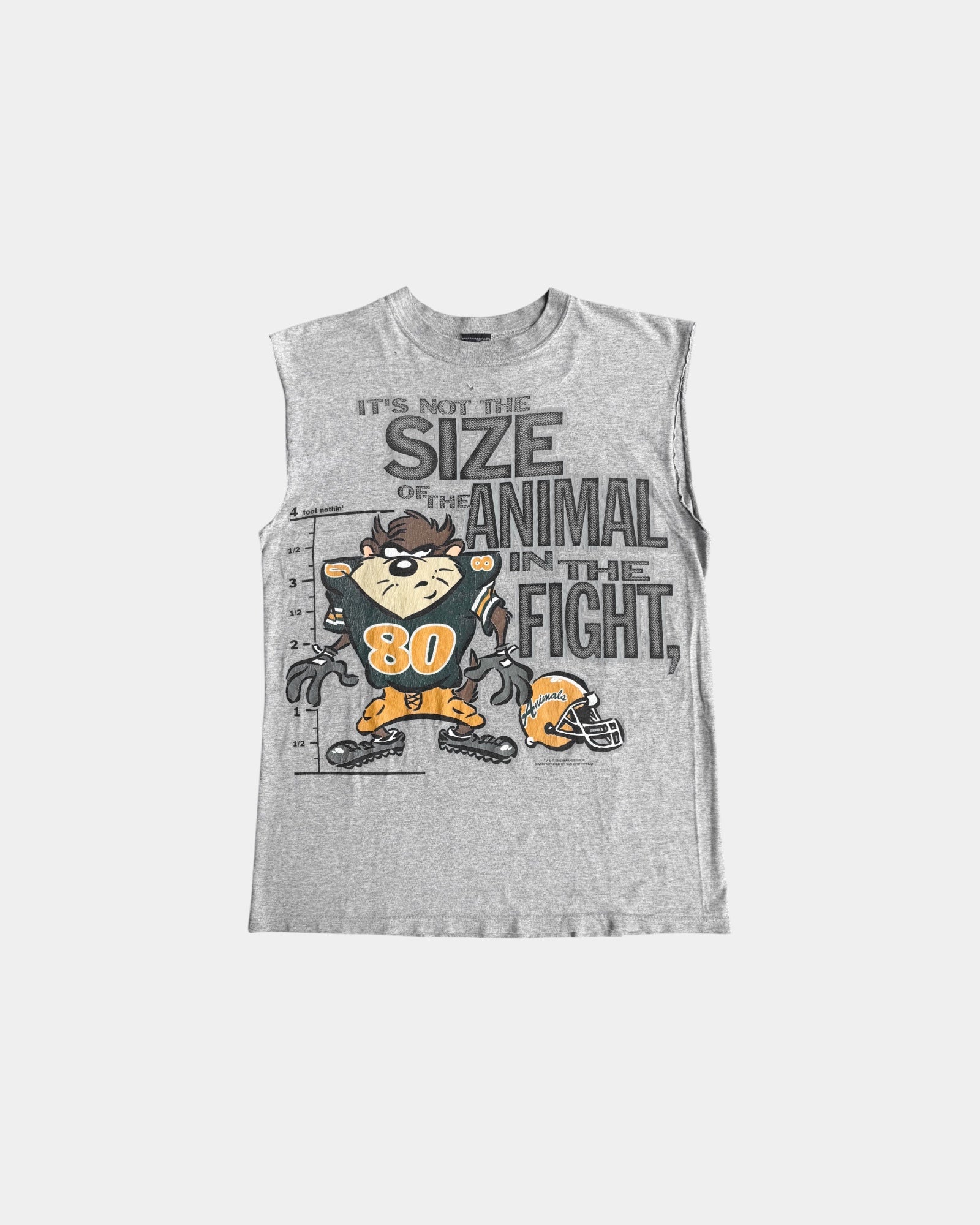 (L) 90’S VINTAGE TAZ FIGHT TANK TOP