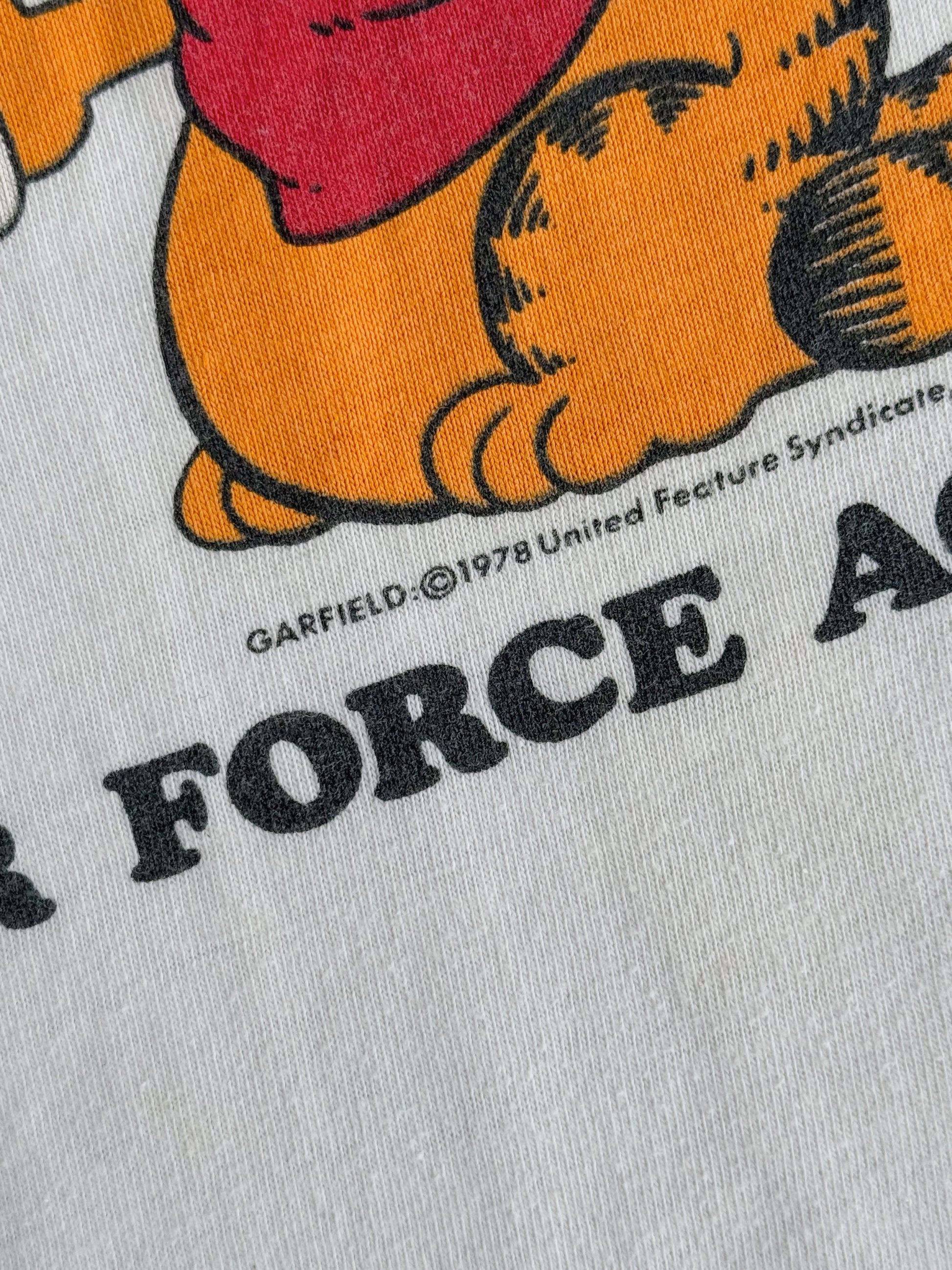 (FIT M) 70’S VINTAGE GARFIELD AIR FORCE ACADEMY RINGER