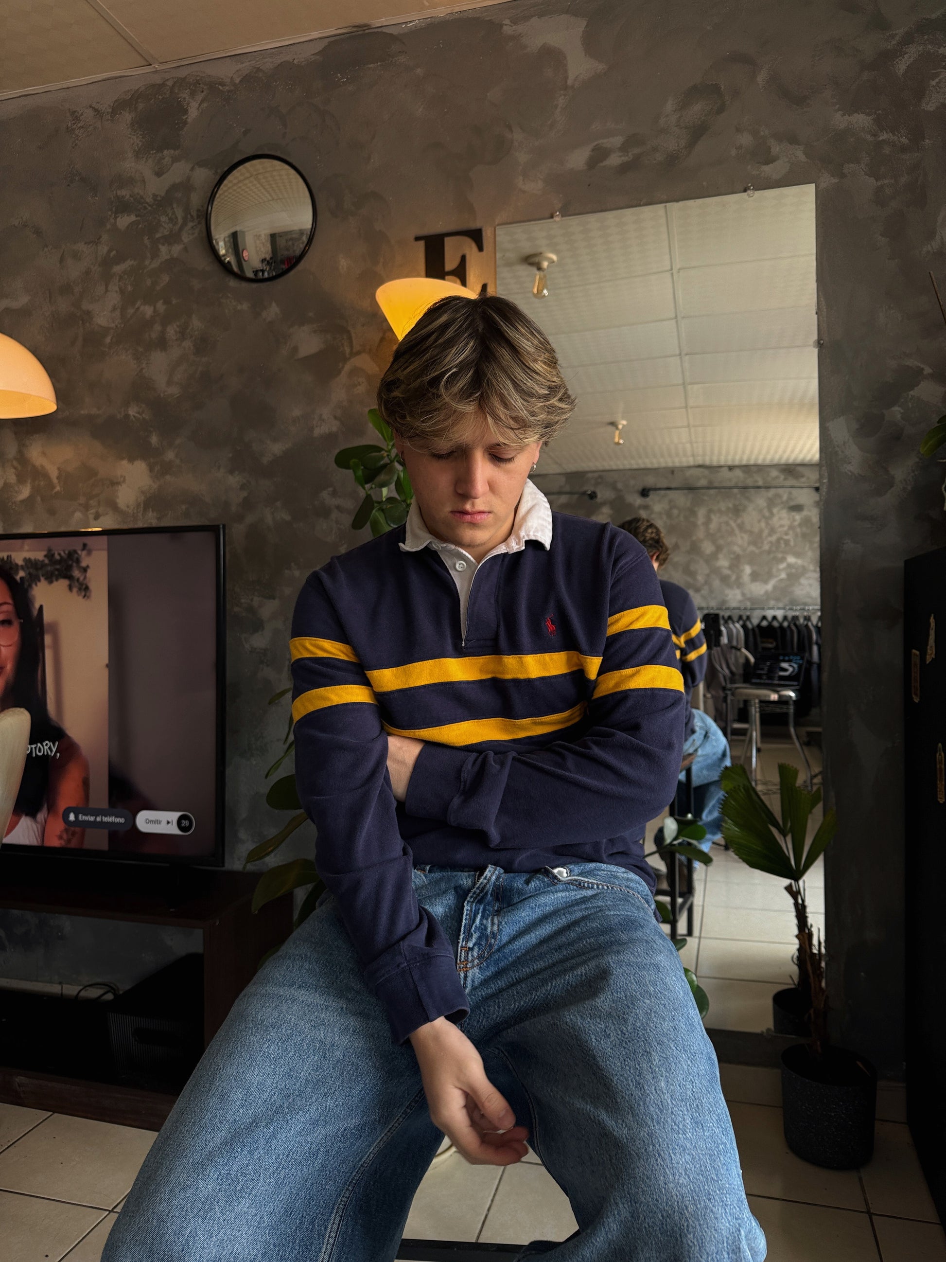 (FIT M) VINTAGE POLO RALPH LAUREN SHIRT