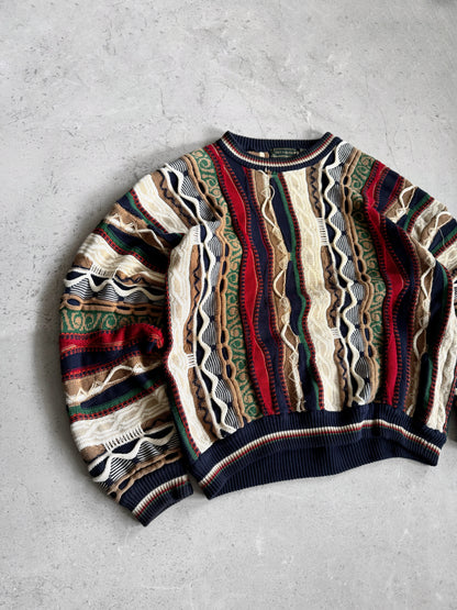 (M) VINTAGE CROFT & BARROW TYPE COOGI SWEATER