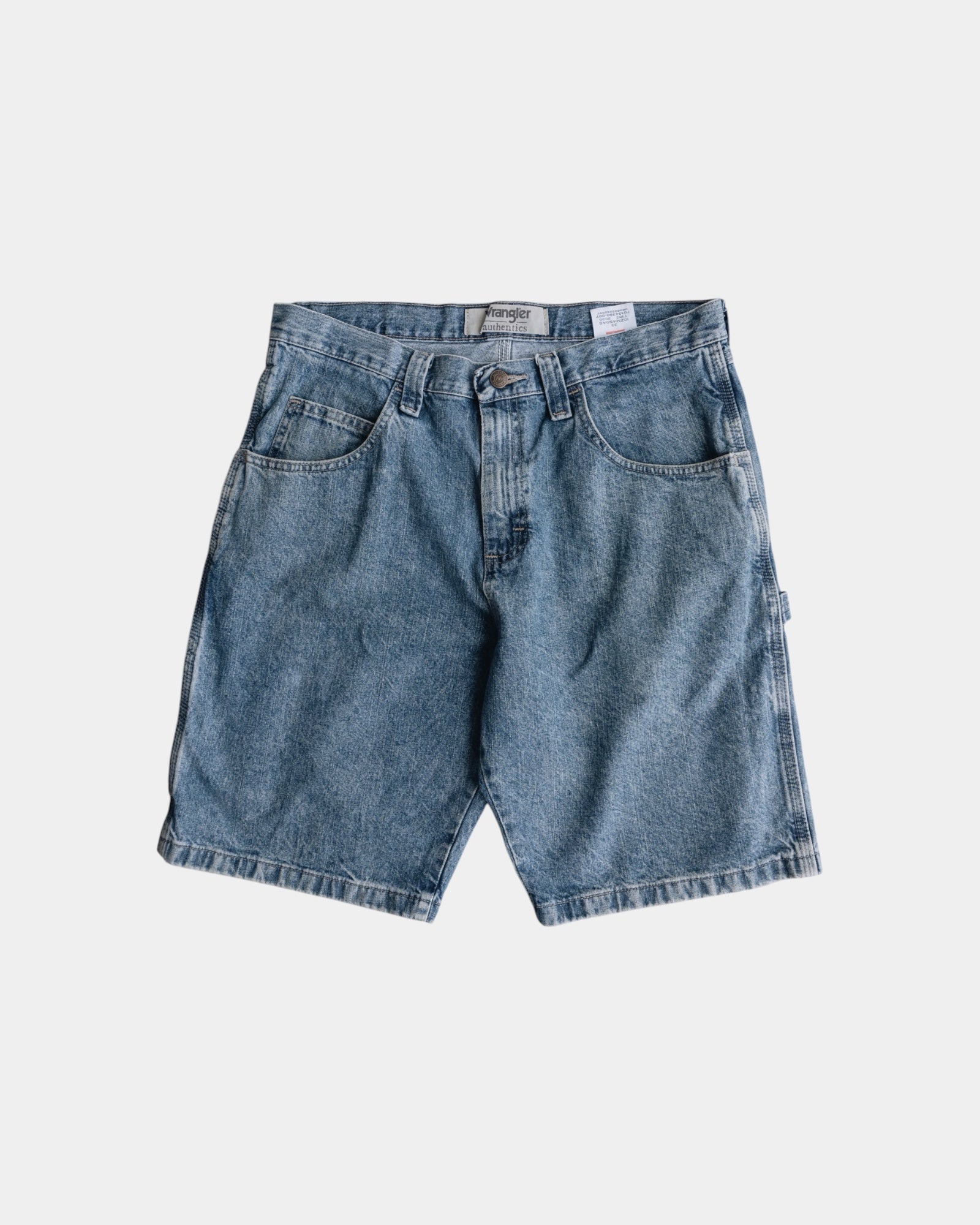 VINTAGE WRANGLER DENIM CARPENTER SHORT - 33