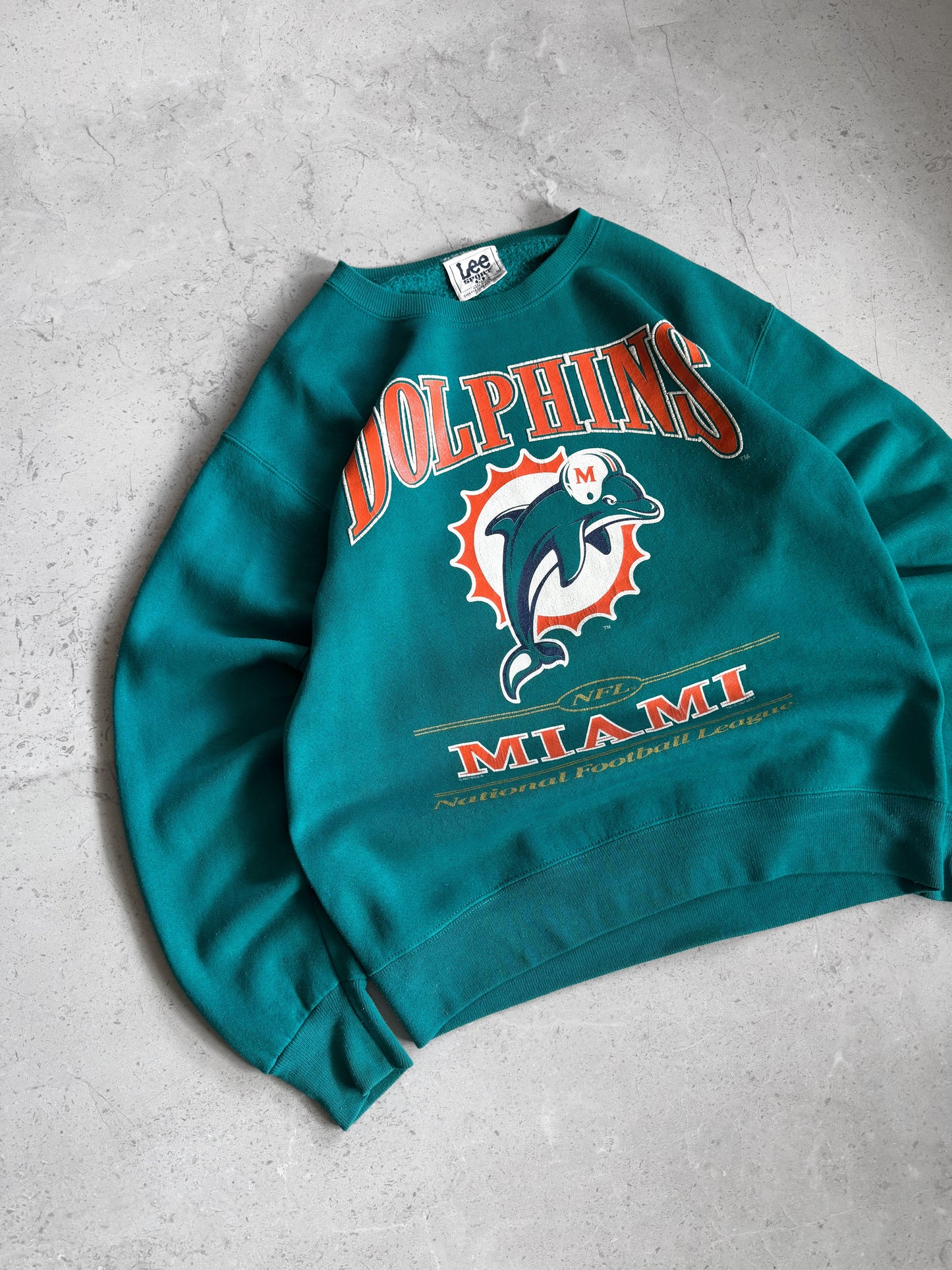 (M) 90’S VINTAGE MIAMI DOLPHINS CREWNECK