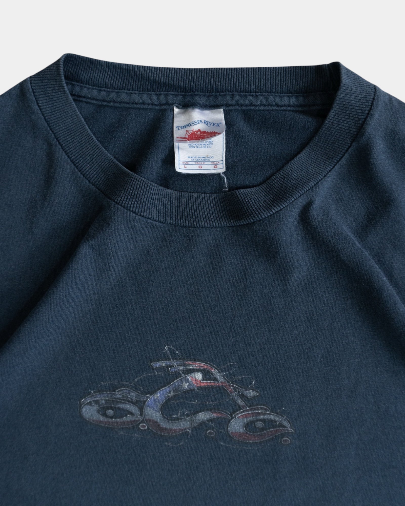 (BOXY M) VINTAGE ORANGE COUNTY CHOPPERS FADED TEE