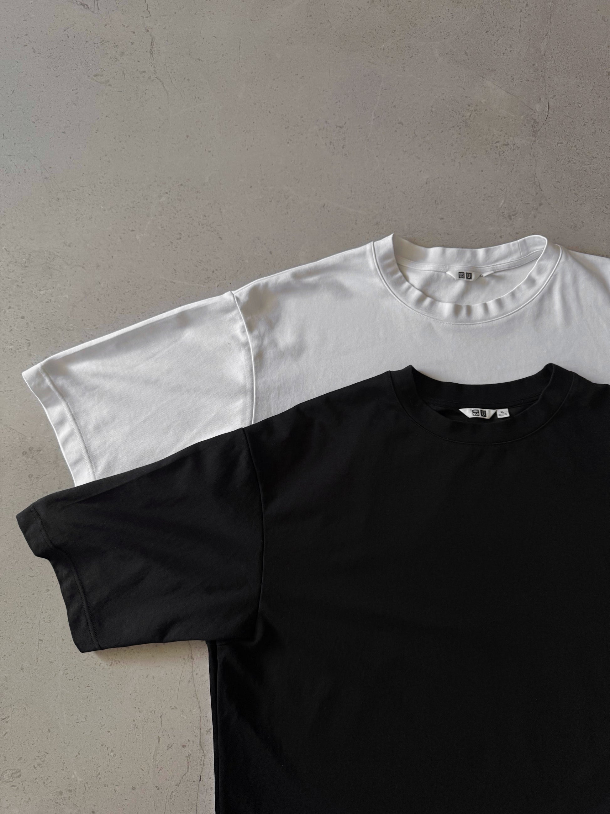 (BOXY L) UNIQLO BLANK TEE