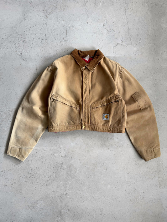 (BOXY M) 1990’S VINTAGE CARHARTT 100 YEARS TYPE DETROIT JACKET