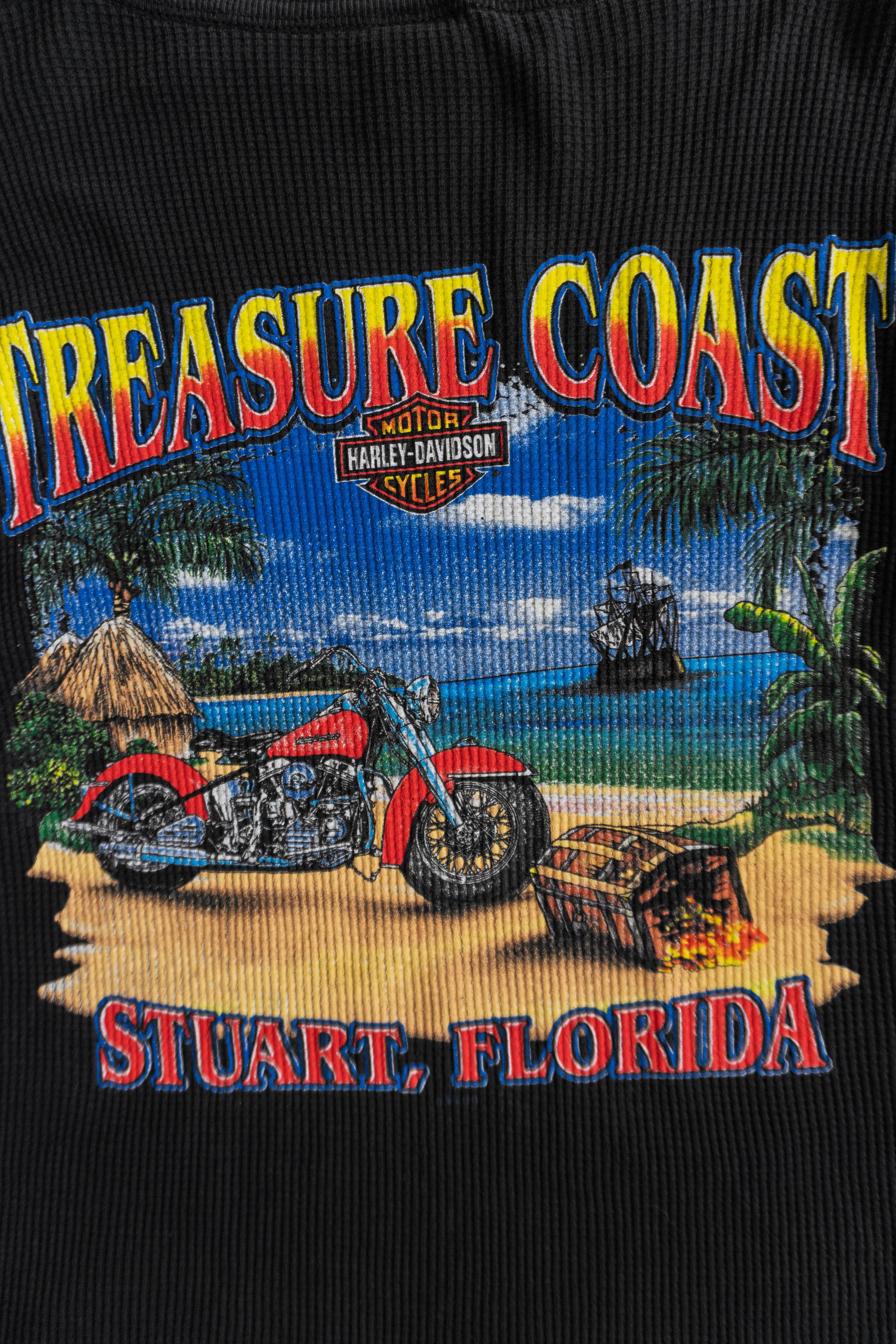 (XL) VINTAGE HARLEY DAVIDSON TREASURE COAST THERMAL
