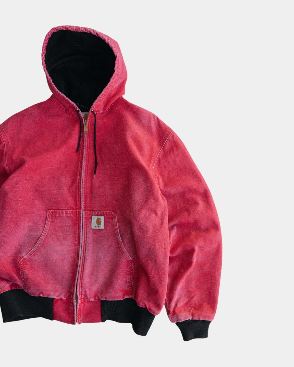 (L) 90’S VINTAGE CARHARTT RED FADED ACTIVE JACKET