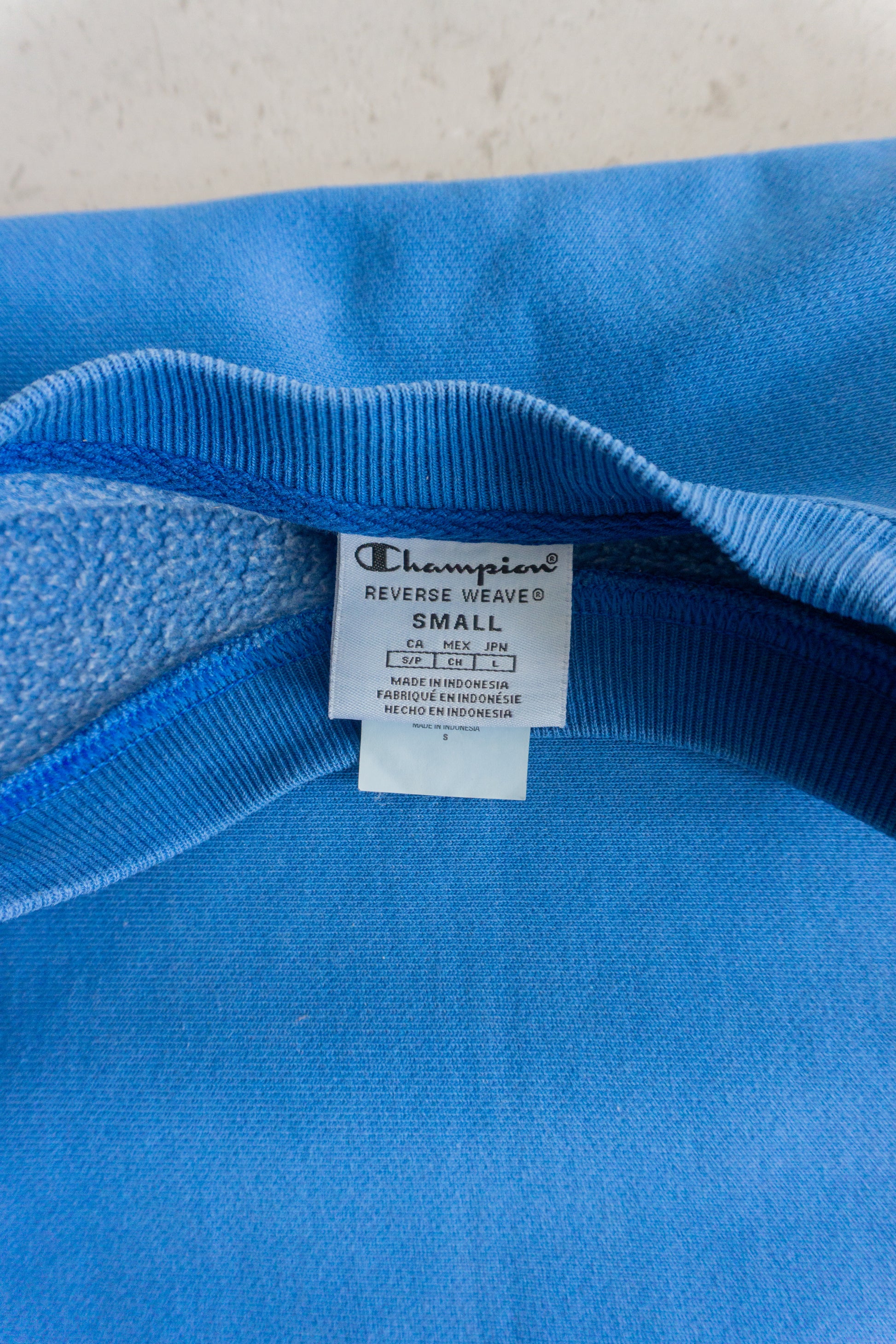 (FIT M) CHAMPION BLUE CREWNECK