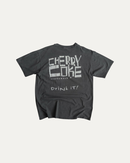 (L) VINTAGE CHERRY COKE FADED PROMO TEE