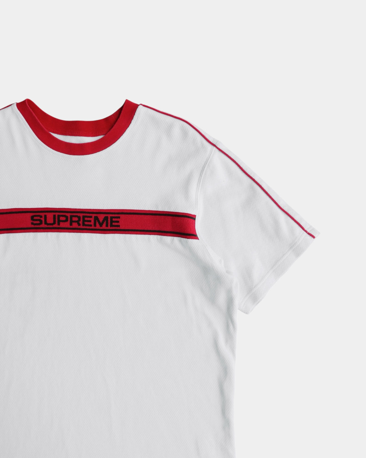 (L) SUPREME CHEST STRIPE TEE