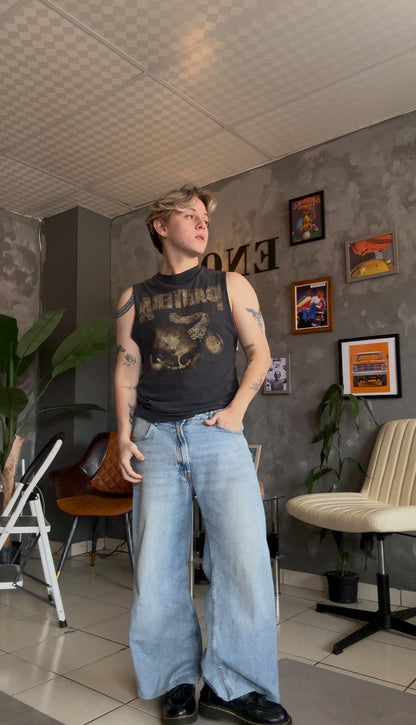 (M) 90’S VINTAGE PANTERA HEAVY METAL GRUNGE TANK TOP