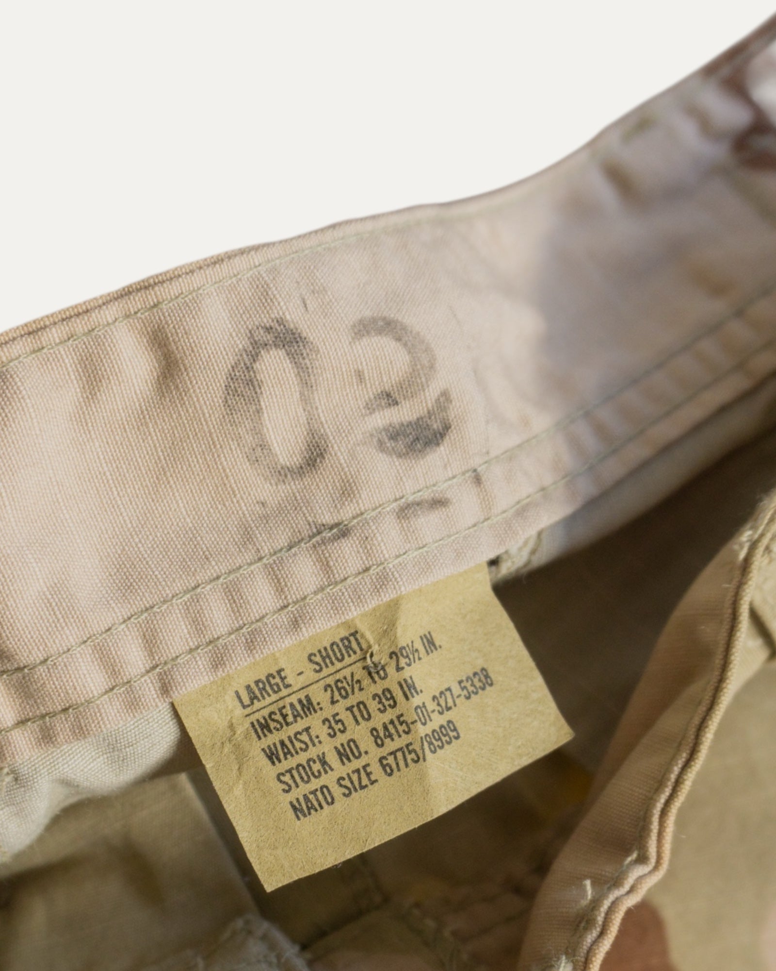 90’S VINTAGE CAMO MILITARY PANTS - 36x32