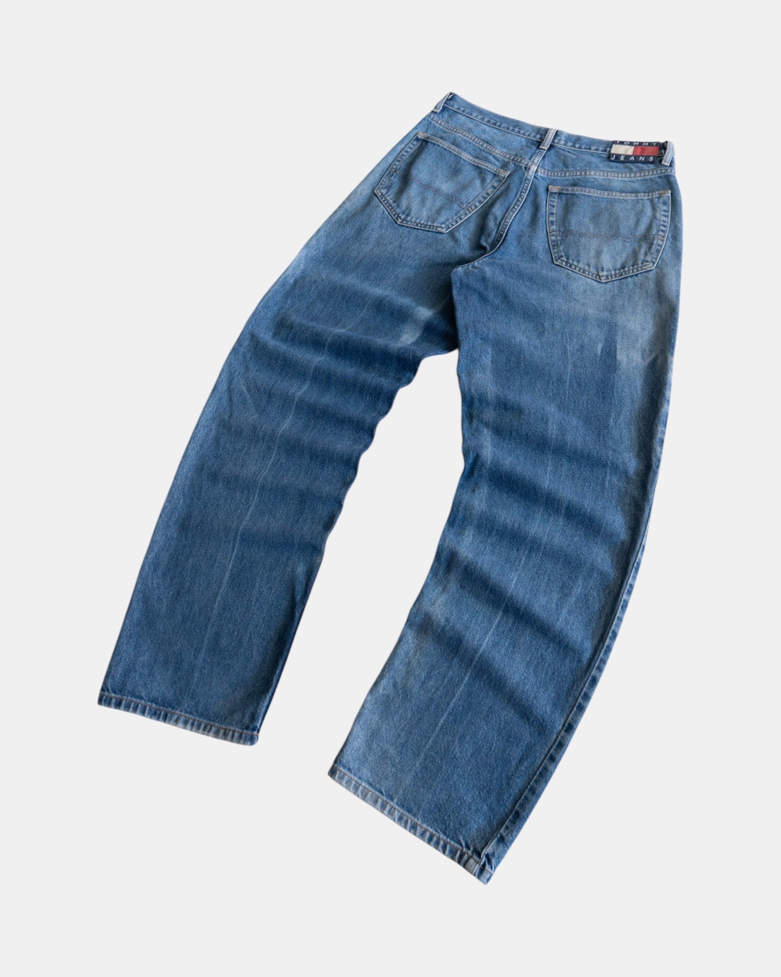 VINTAGE TOMMY HILFIGER AMAZING FADED PANTS - 34x34